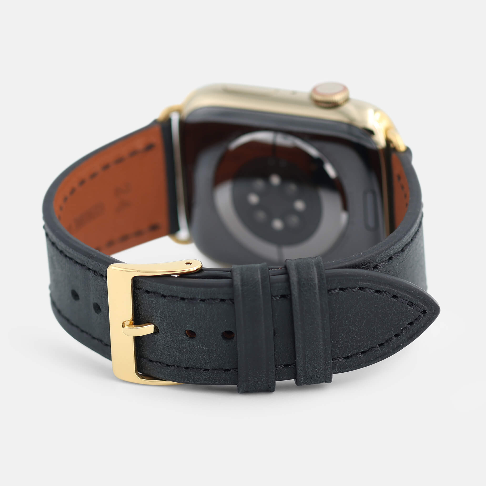 Elegance Black-Gold Straps for Apple Watch