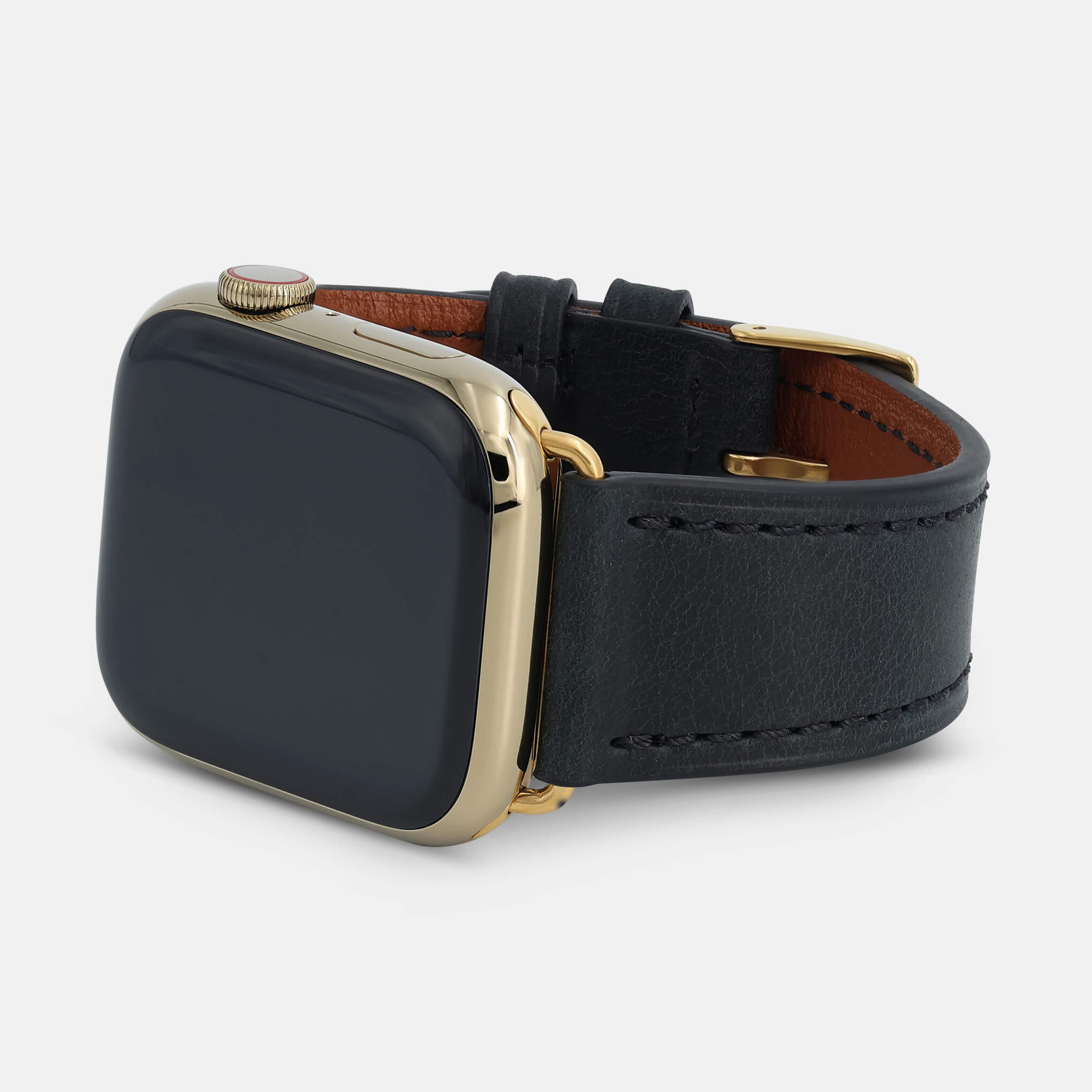 Elegance Black-Gold Straps for Apple Watch