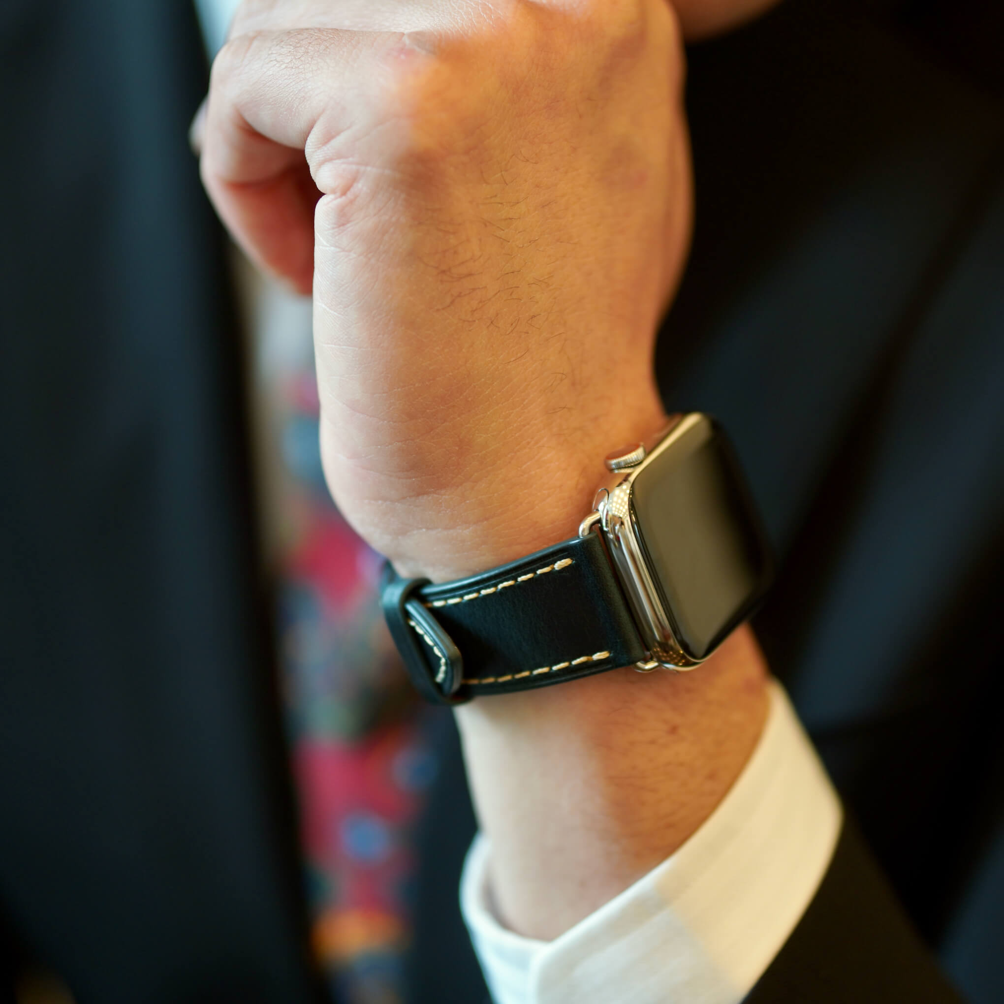 Elegance Blue-Silver Straps for Apple Watch