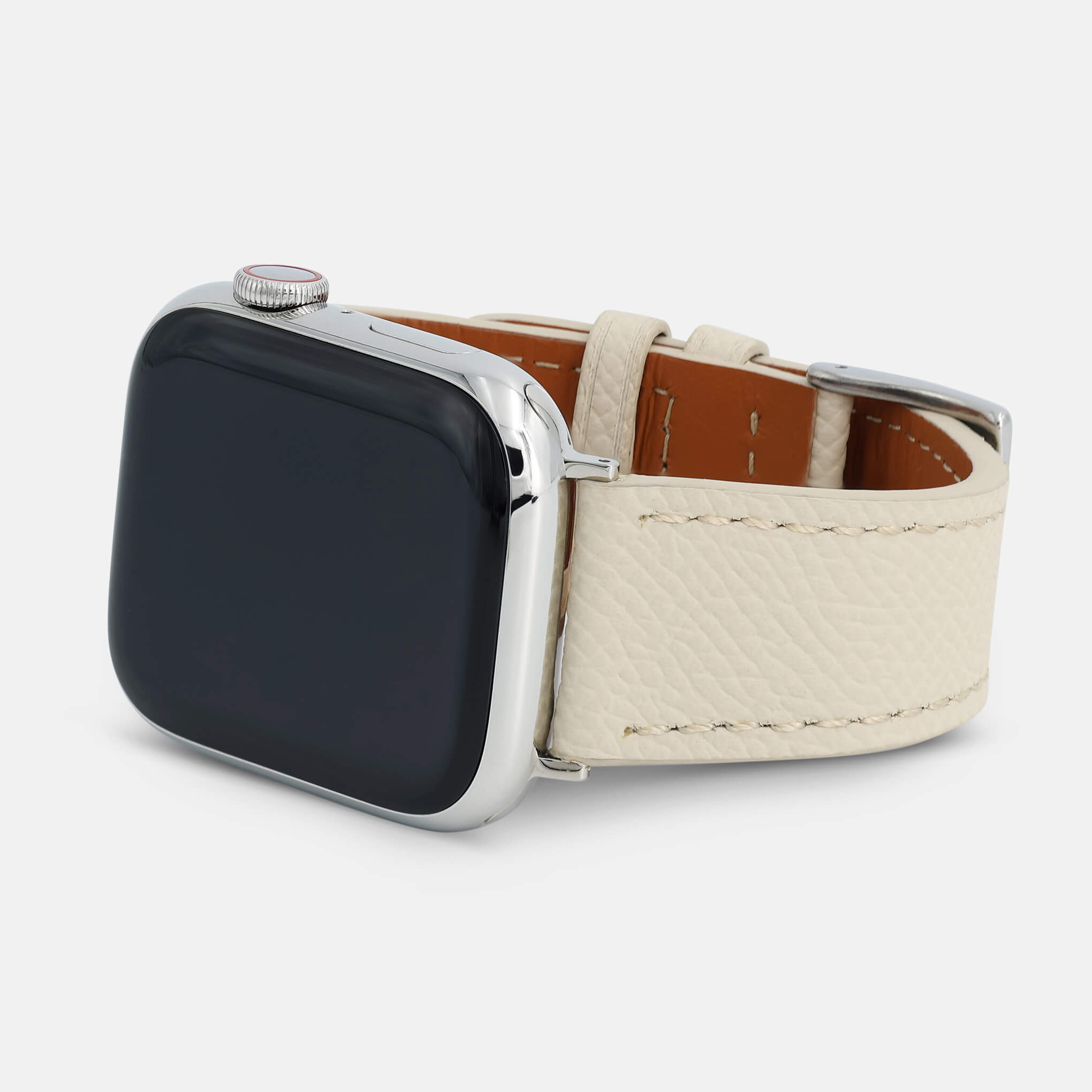 Club White-Silver Straps for Apple Watch