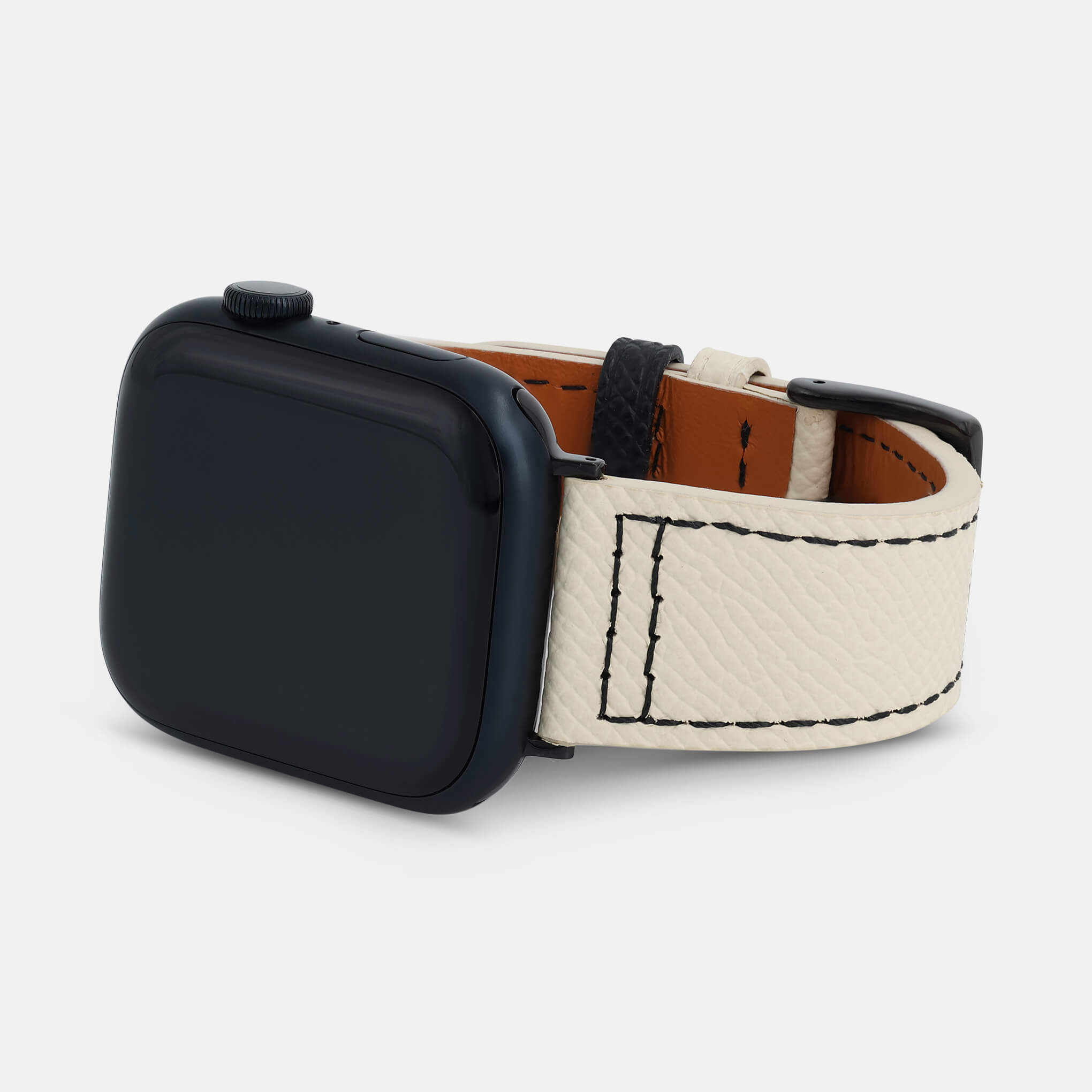 Clubhouse White-Black Straps for Apple Watch