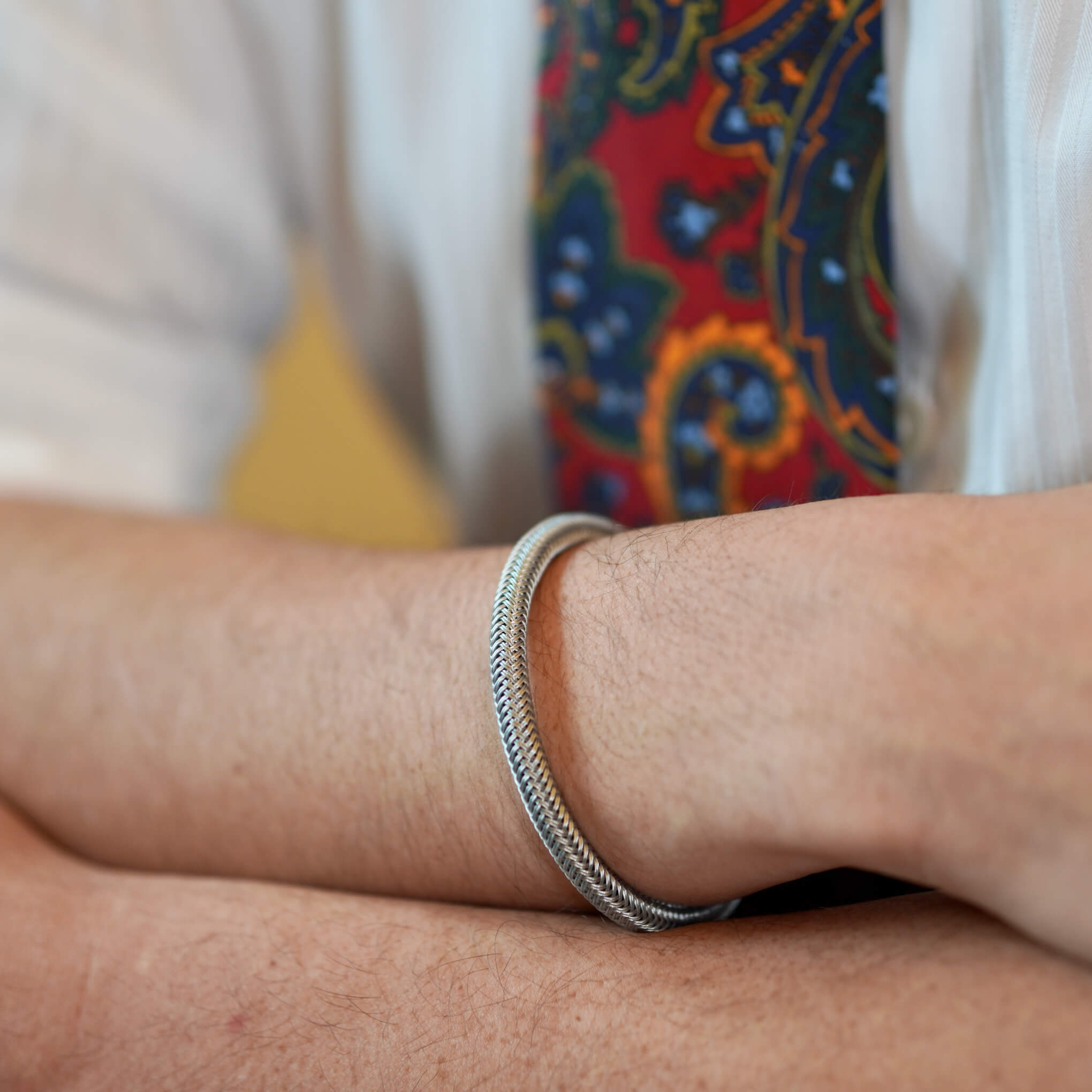 Silver Spring Men's Bracelet