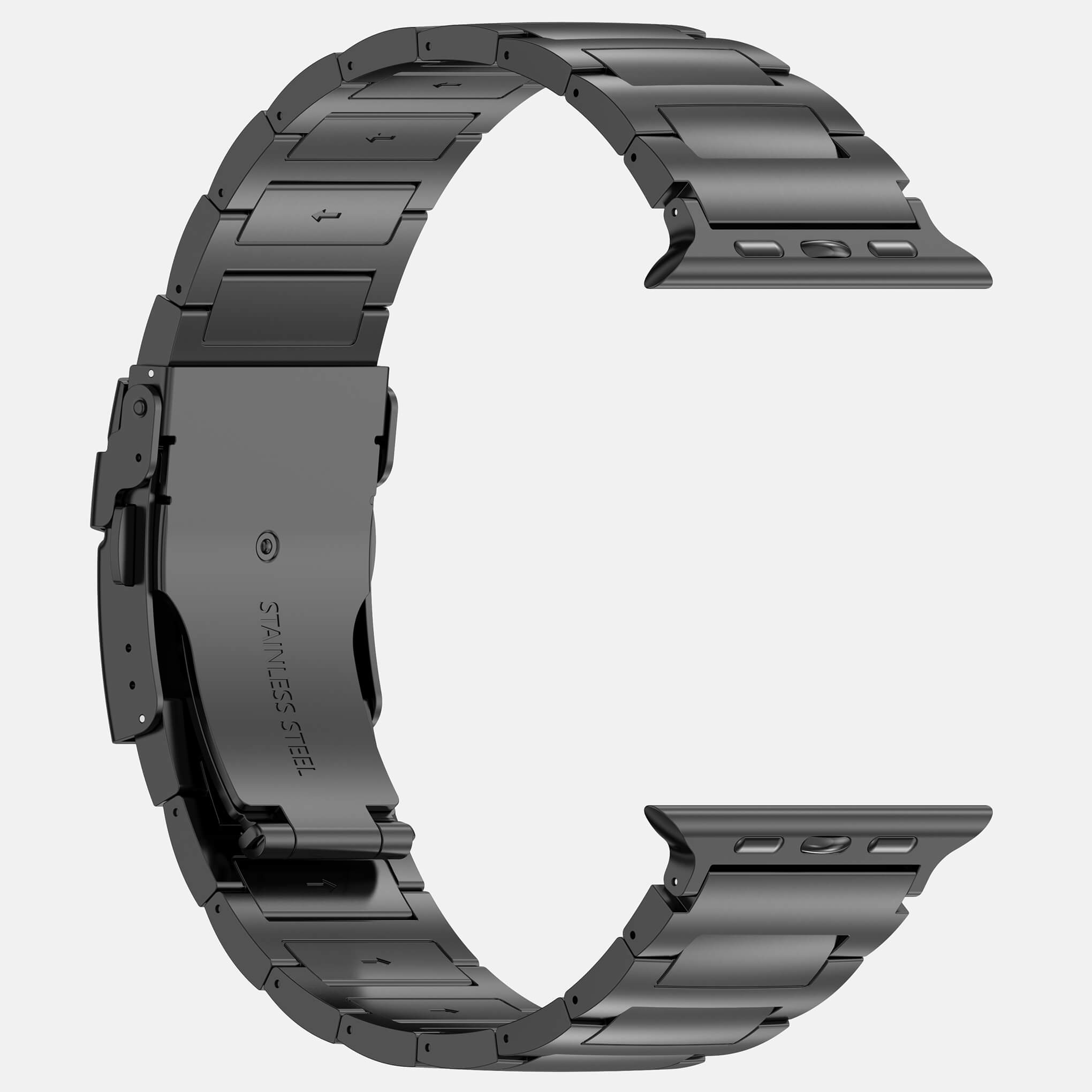 Metal Straps for Apple Watch - Midnight Black