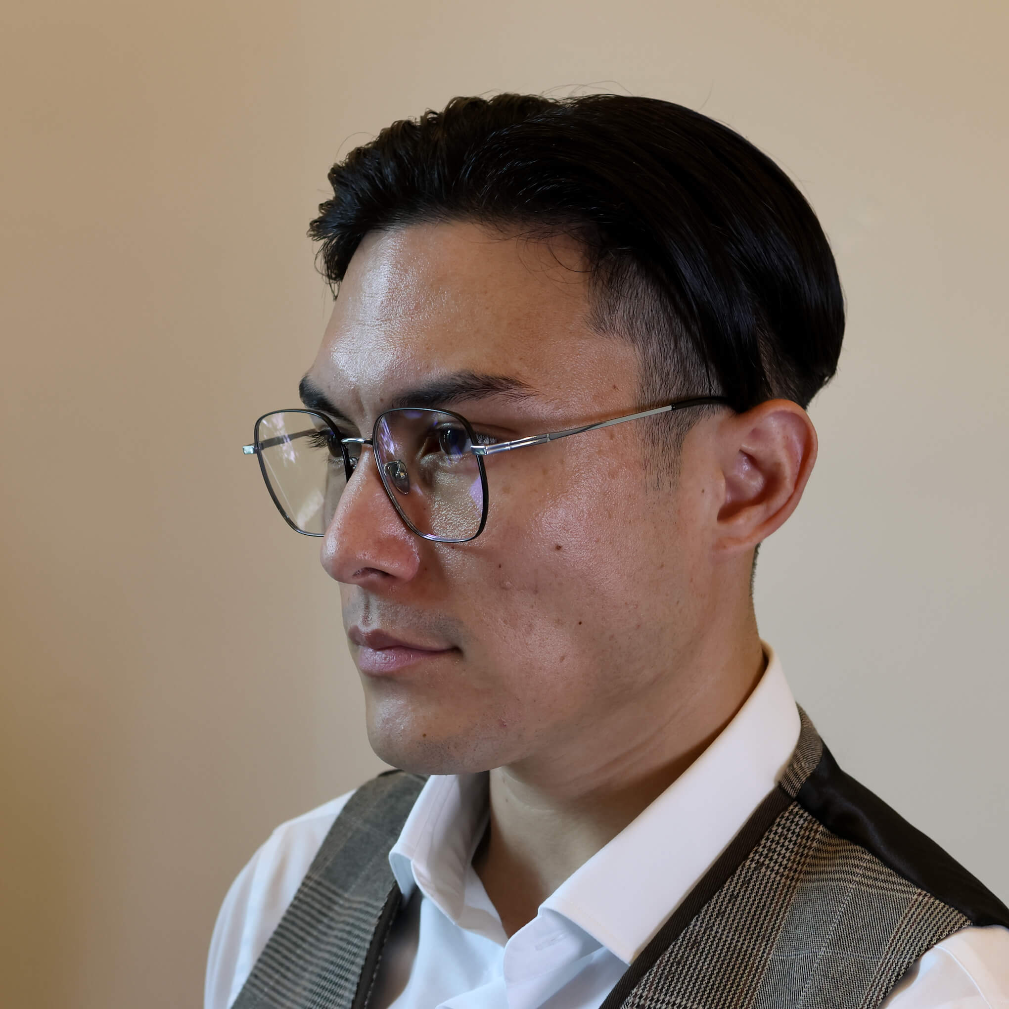 Vancouver Optical Glasses (Black-Silver)