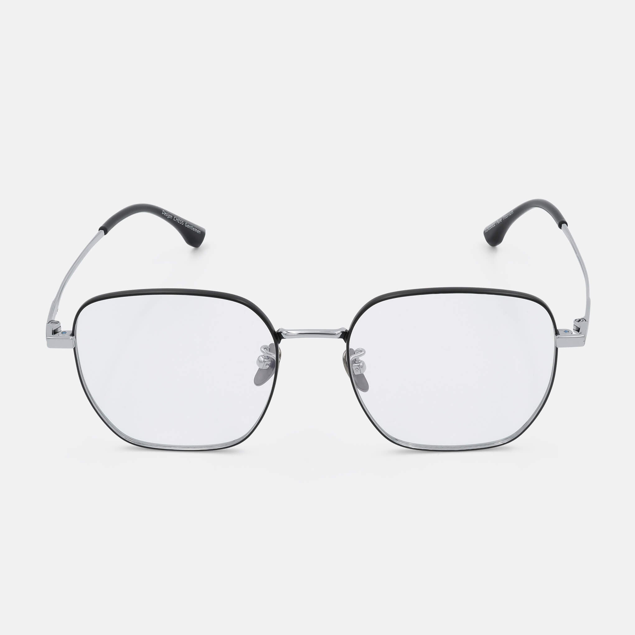 Vancouver Optical Glasses (Black-Silver)