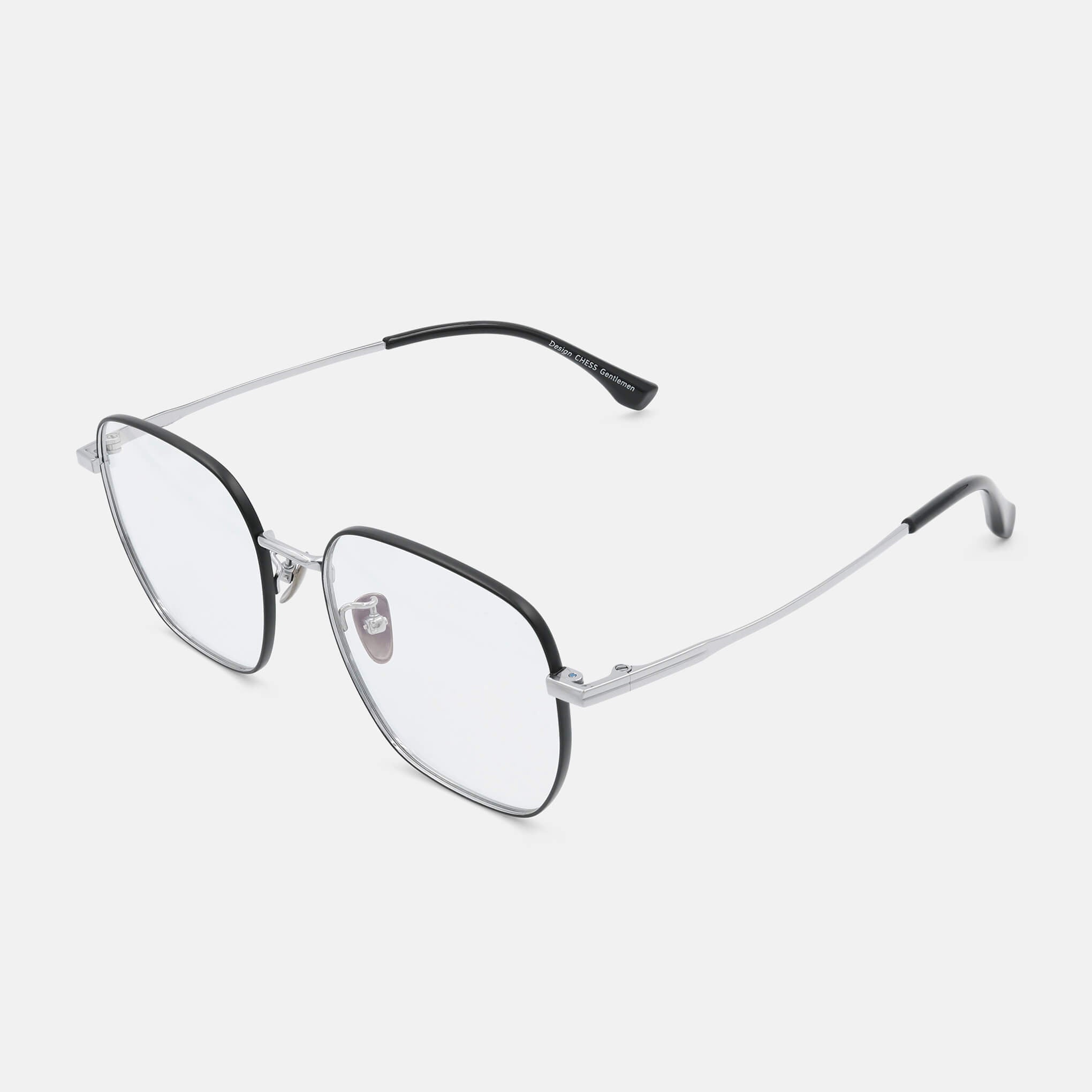 Vancouver Optical Glasses (Black-Silver)
