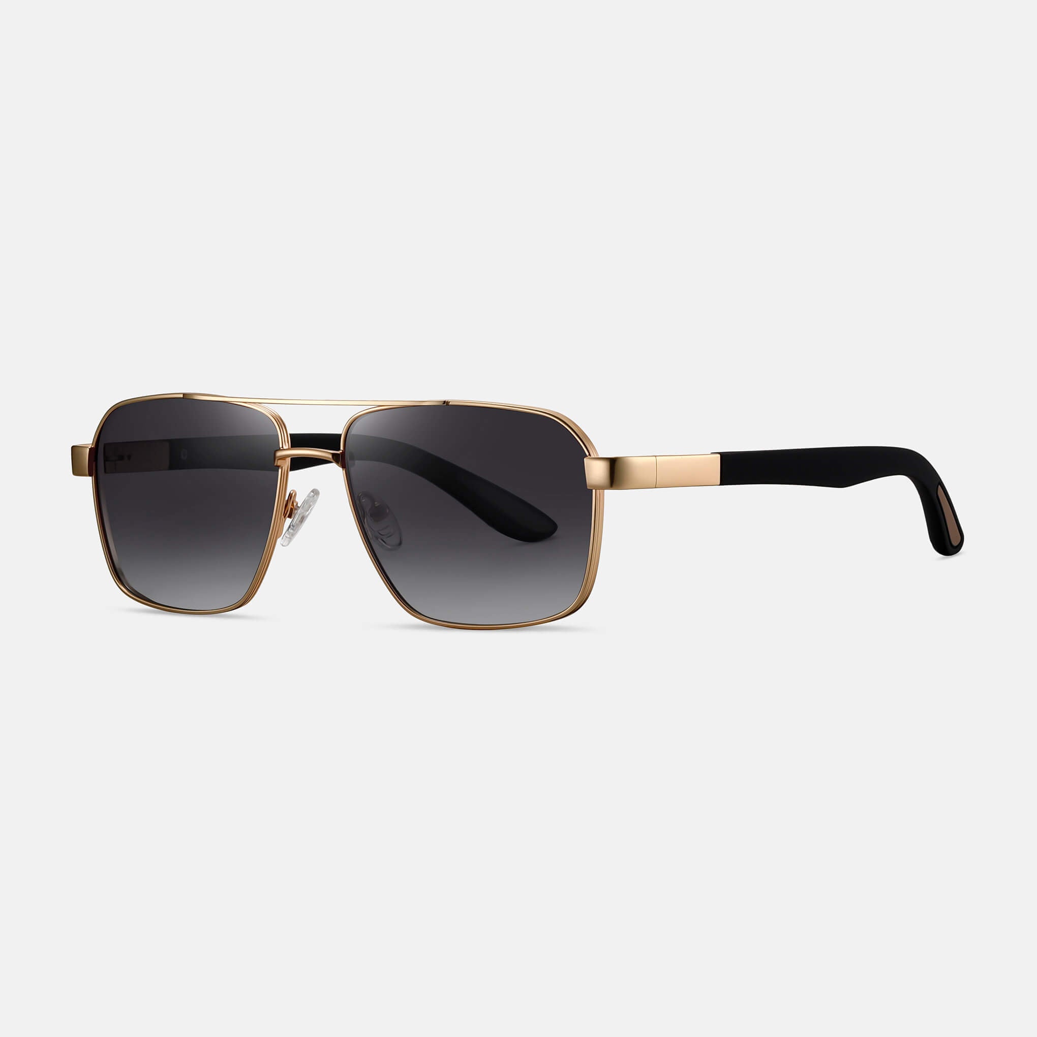 RR2 Men’s Sunglasses in Matte Gold with Gradient Grey Lens