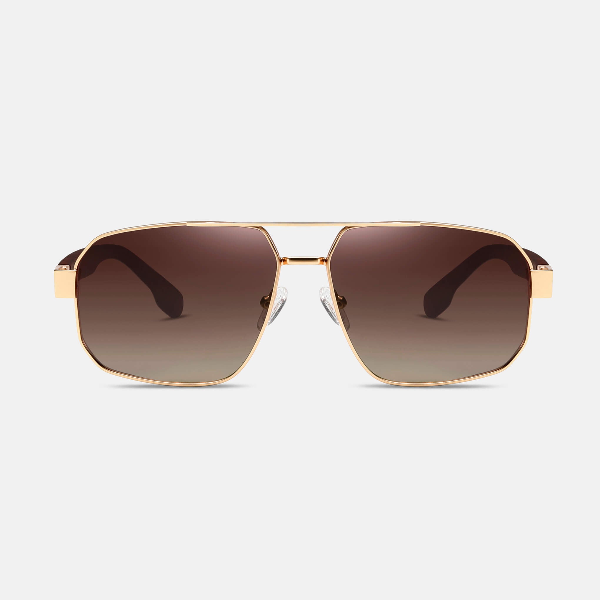 RR3 Men’s Sunglasses in Matt Gold with Gradient Brown Lens