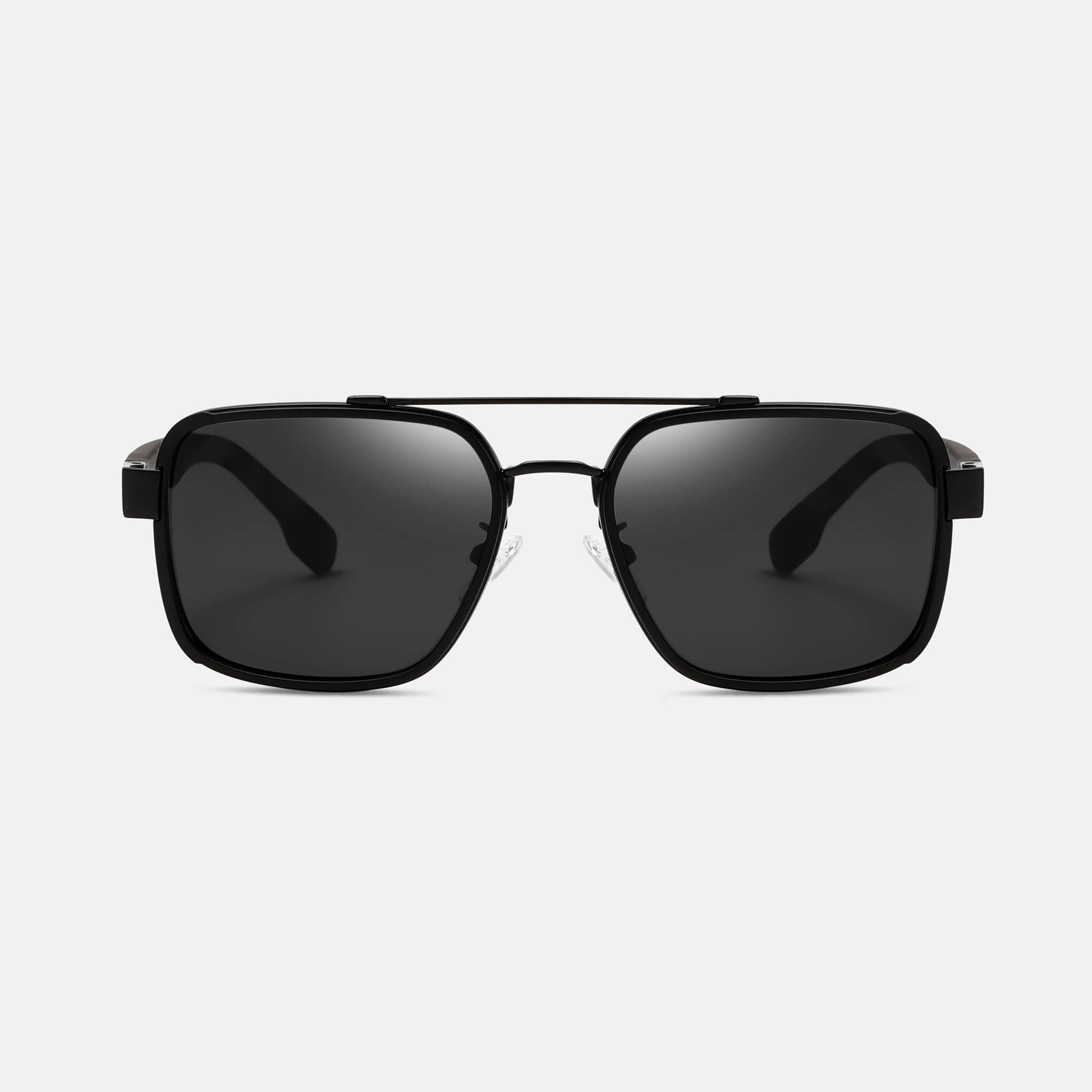 RR4 Men’s Sunglasses in Matte Black with Grey Lens
