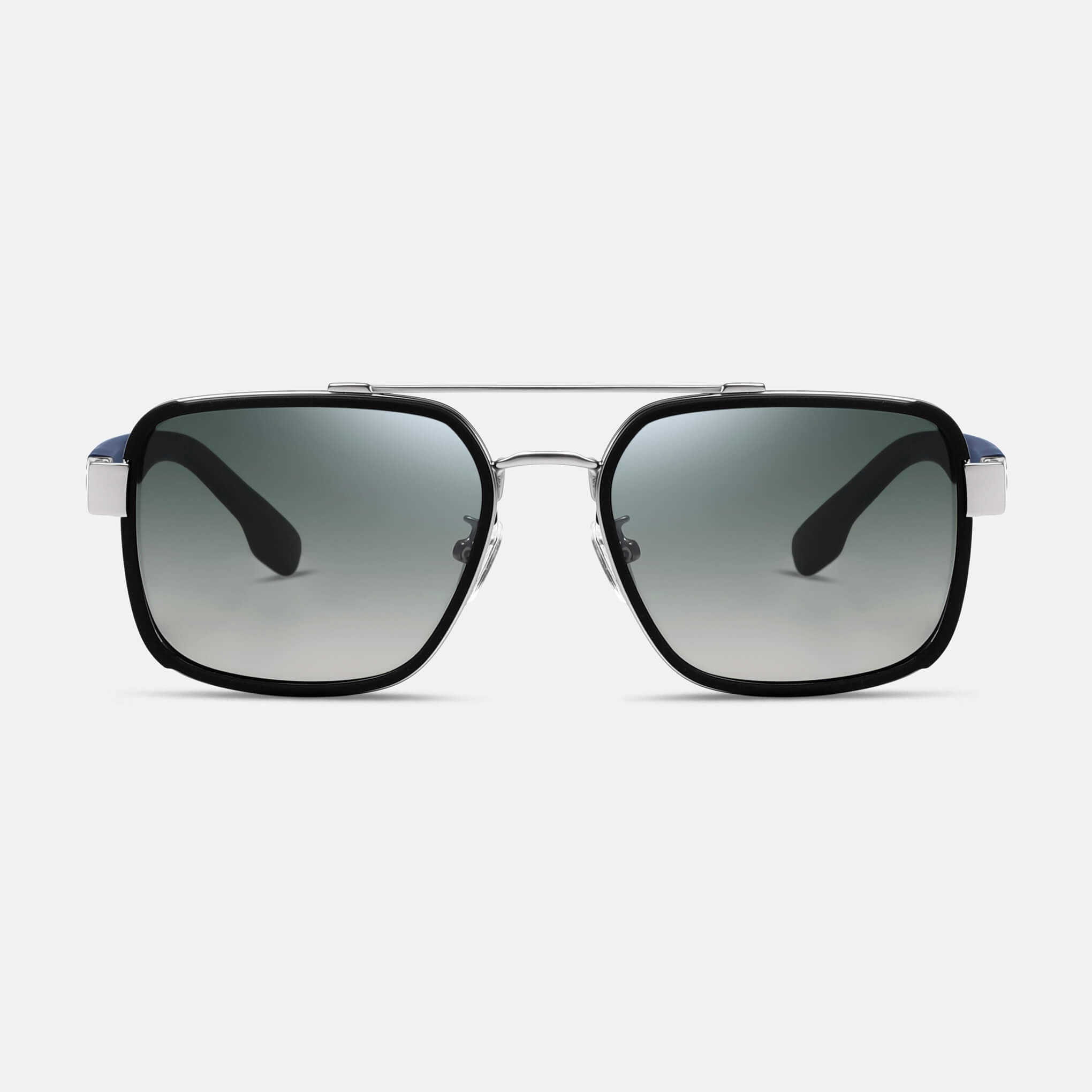 RR4 Men’s Sunglasses in Matte Deep Blue with Gradient Green Lens