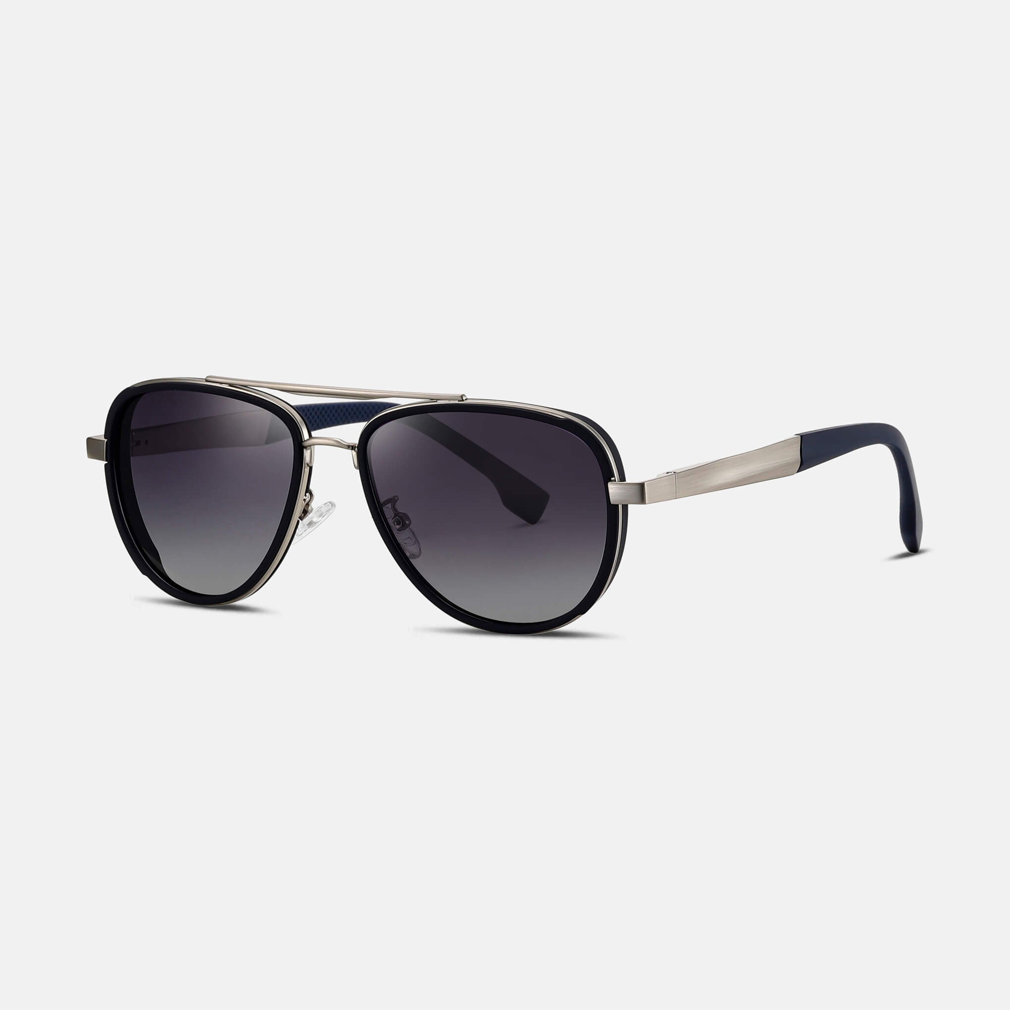 RR5 Men’s Sunglasses in Matte Deep Blue with Gradient Grey Lens