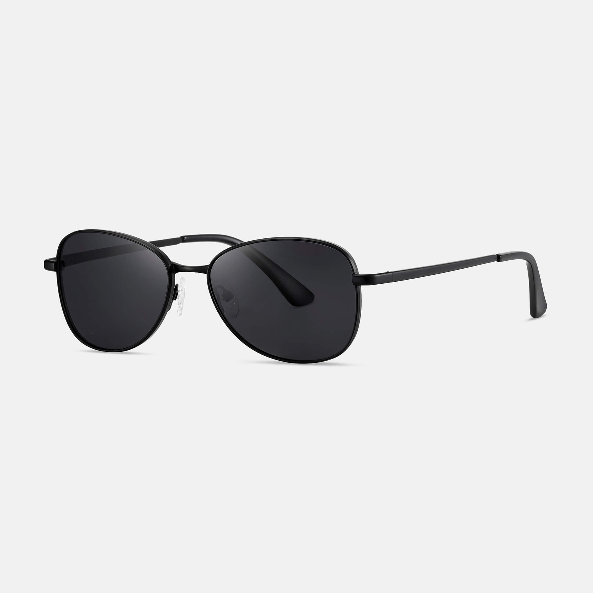 RR6 Men’s Sunglasses in Matte Black with Grey Lens