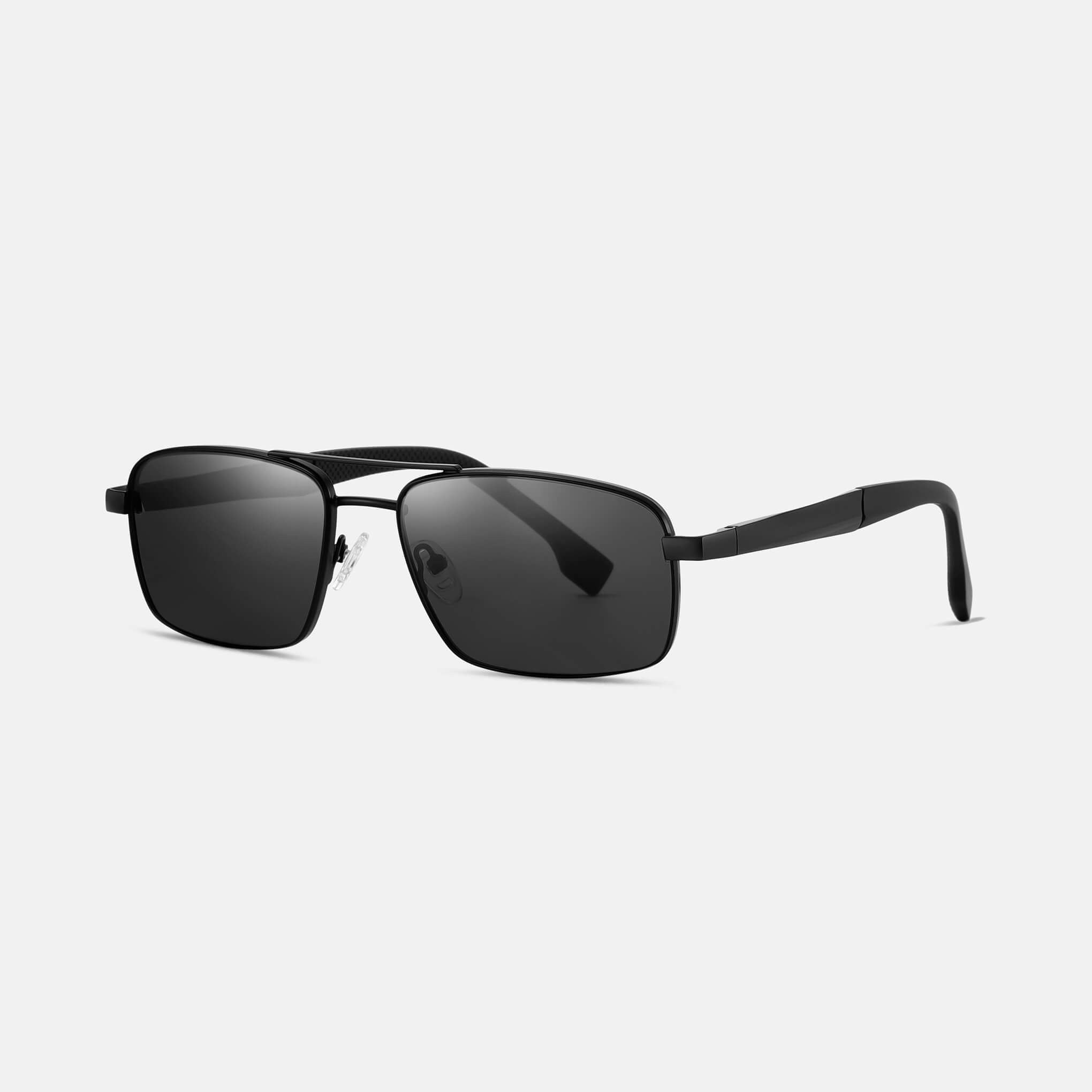 RR7 Men’s Sunglasses in Matte Black with Grey Lens