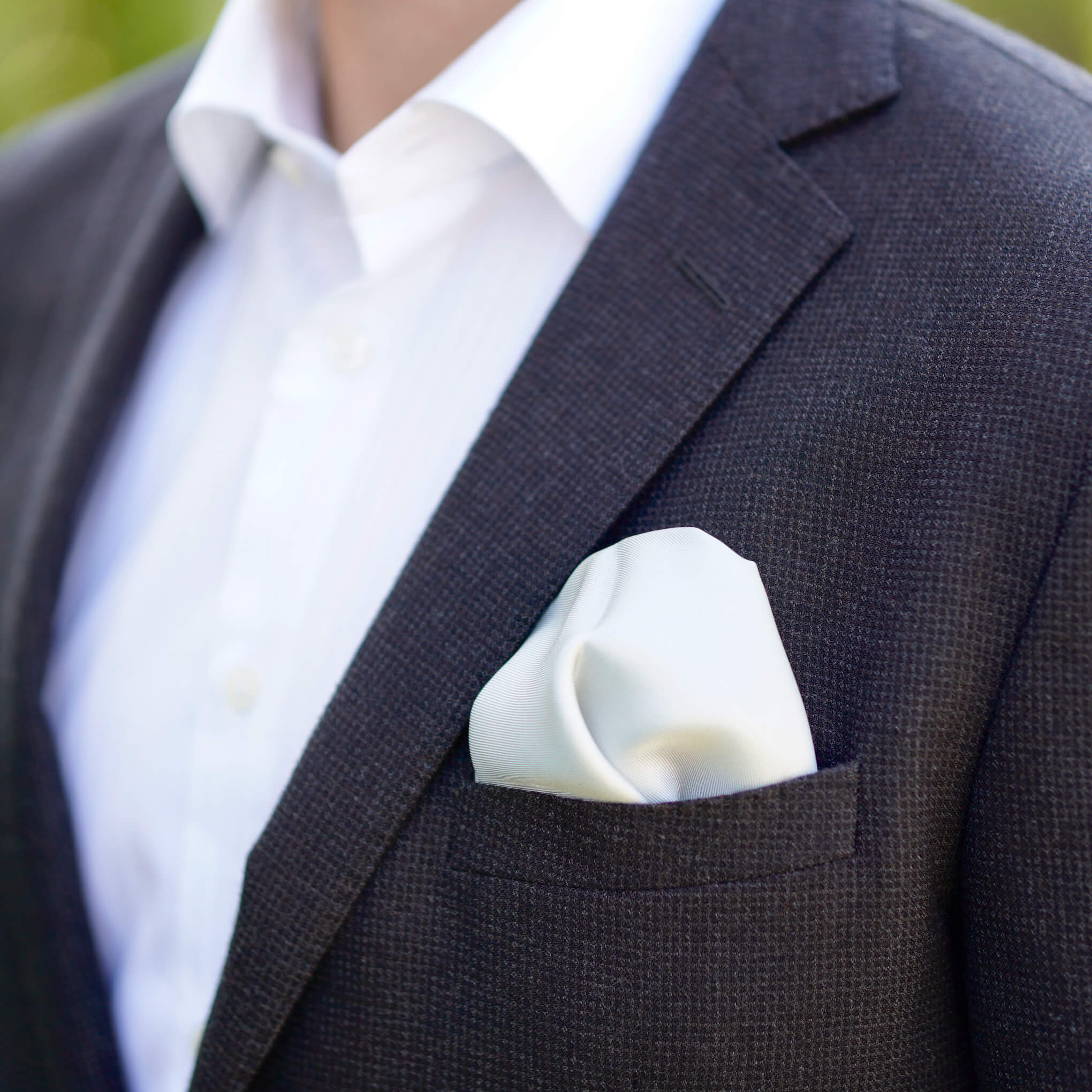 CALISTA-CLEAR Pocket Square