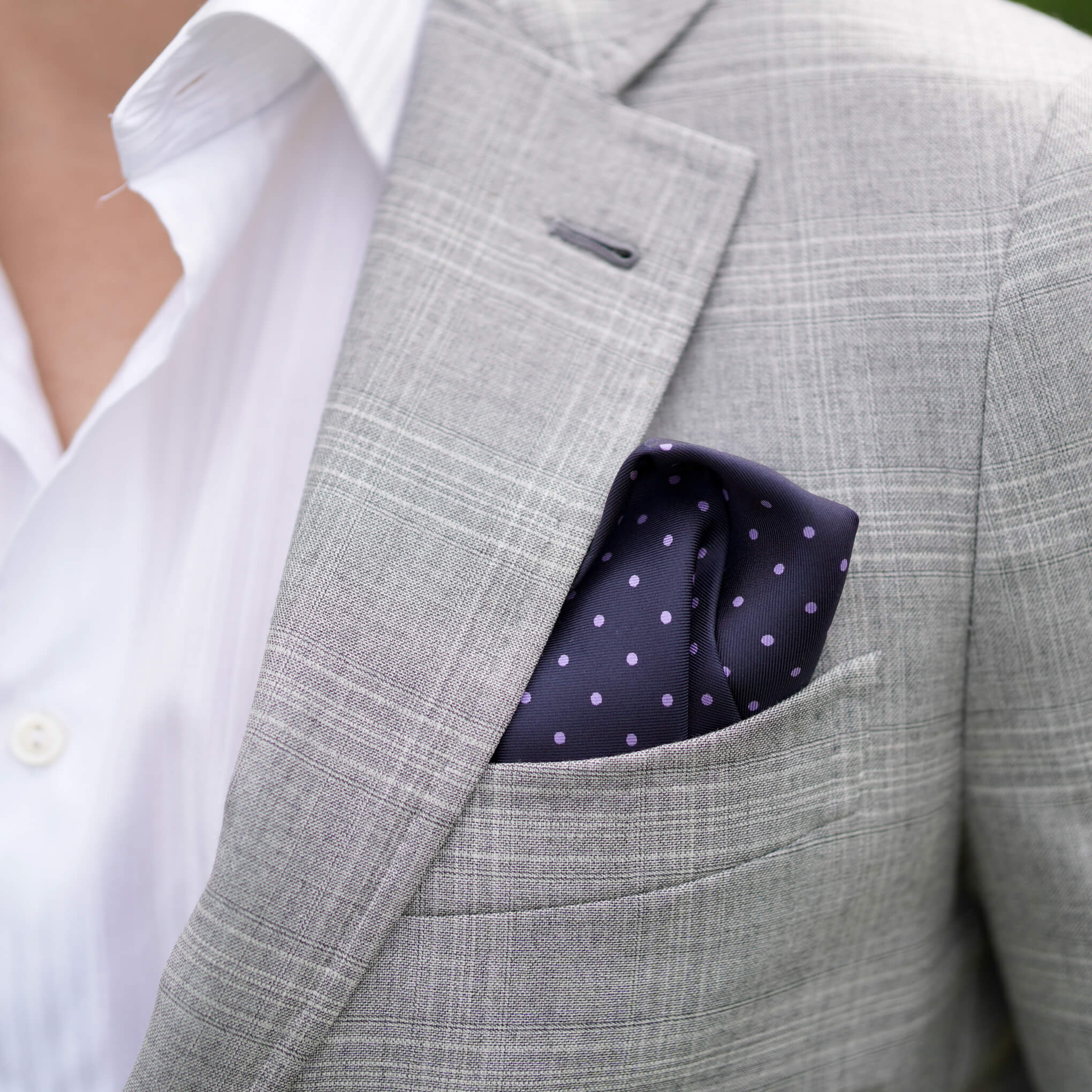 VADENA-MIDNIGHT BLUE Pocket Square