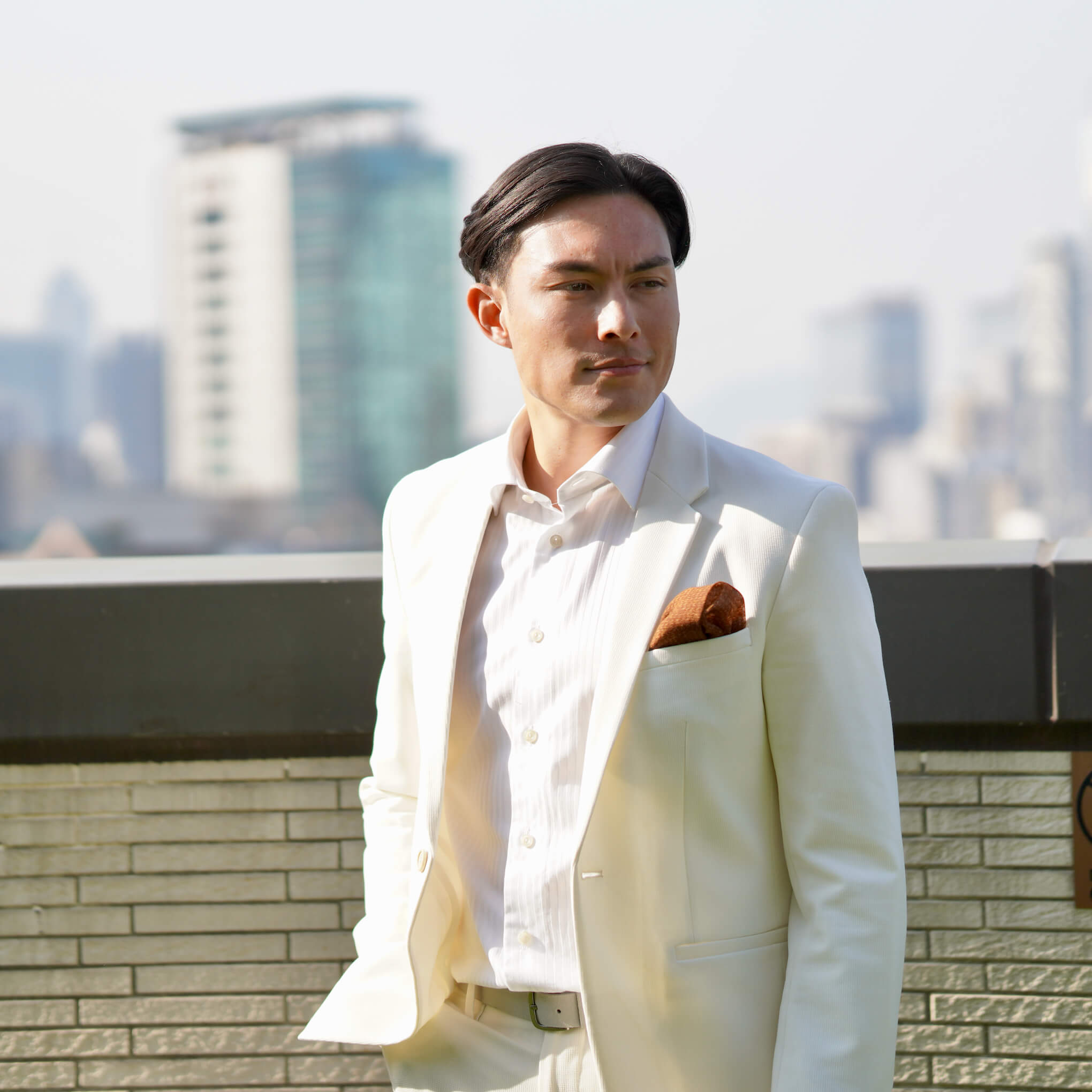 ALAN-BROWN Pocket Square