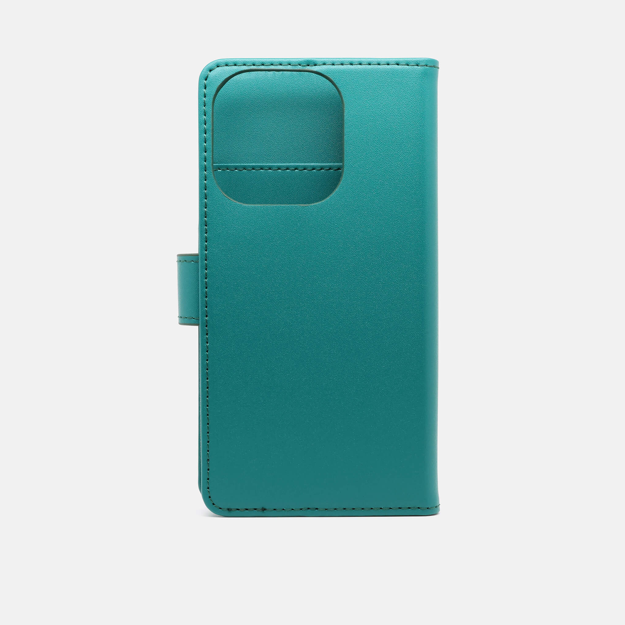 DENNIS Leather Wallets for iPhone 16 Pro in GREEN
