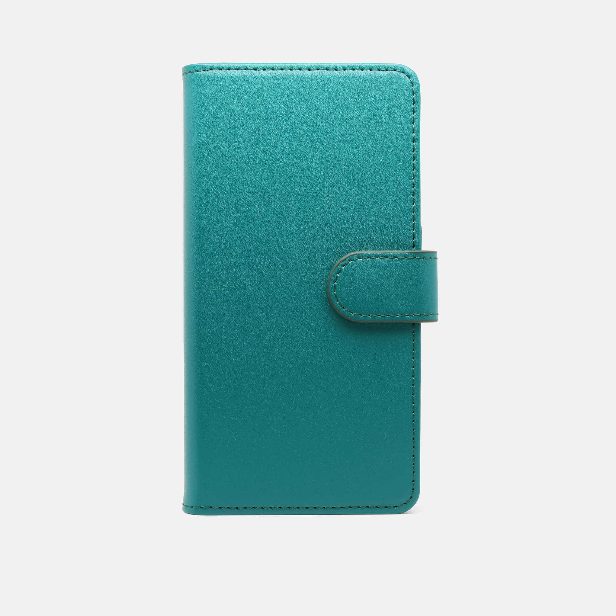 DENNIS Leather Wallets for iPhone 16 PLUS in GREEN