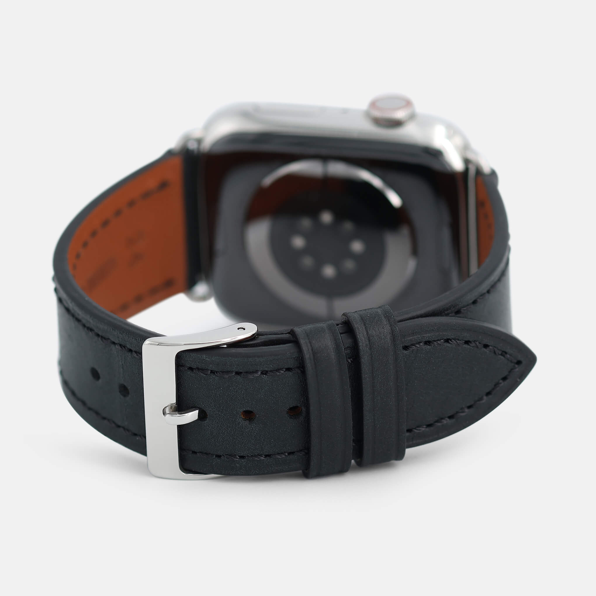 Elegance Black-Silver Straps for Apple Watch