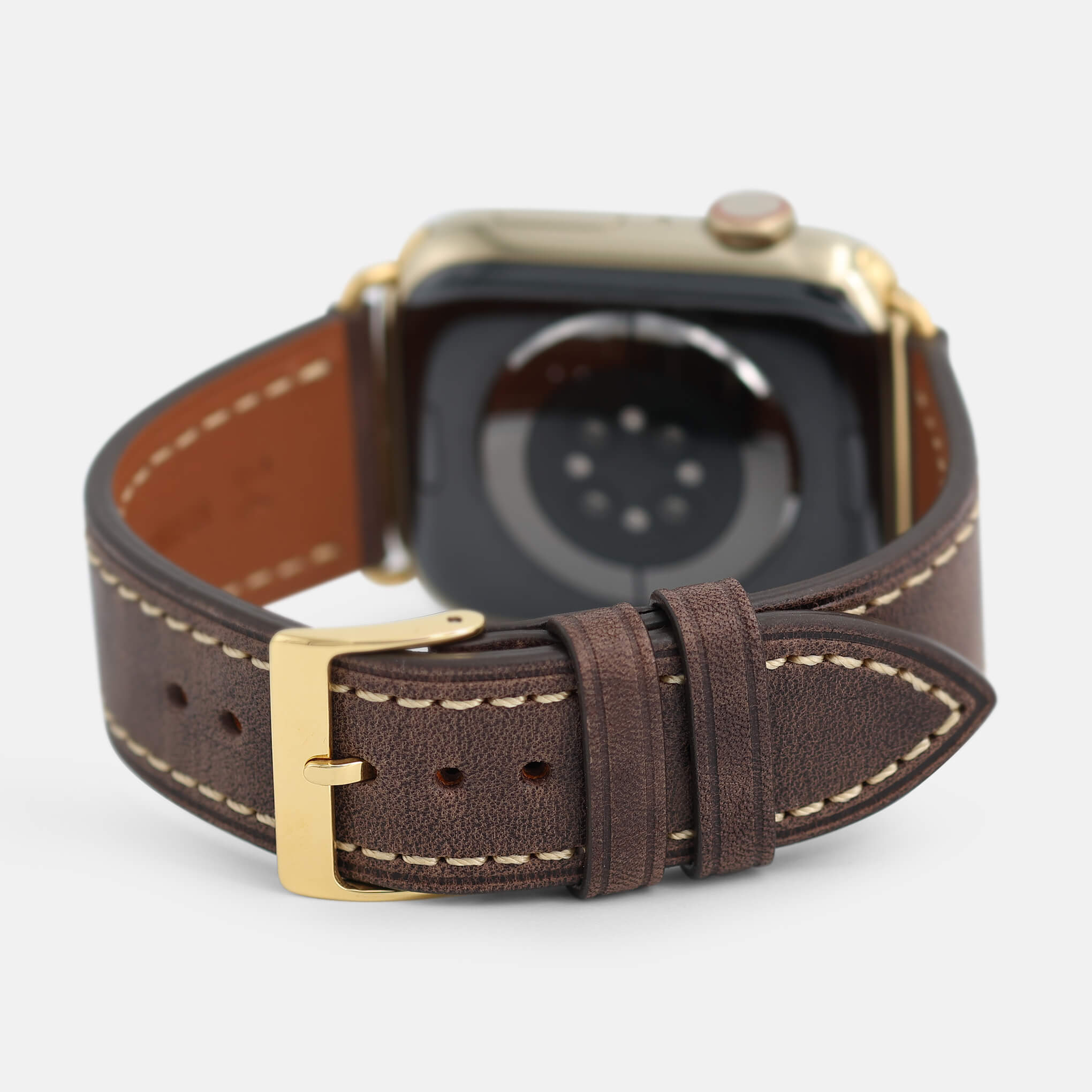 Elegance Brown-Gold Straps for Apple Watch