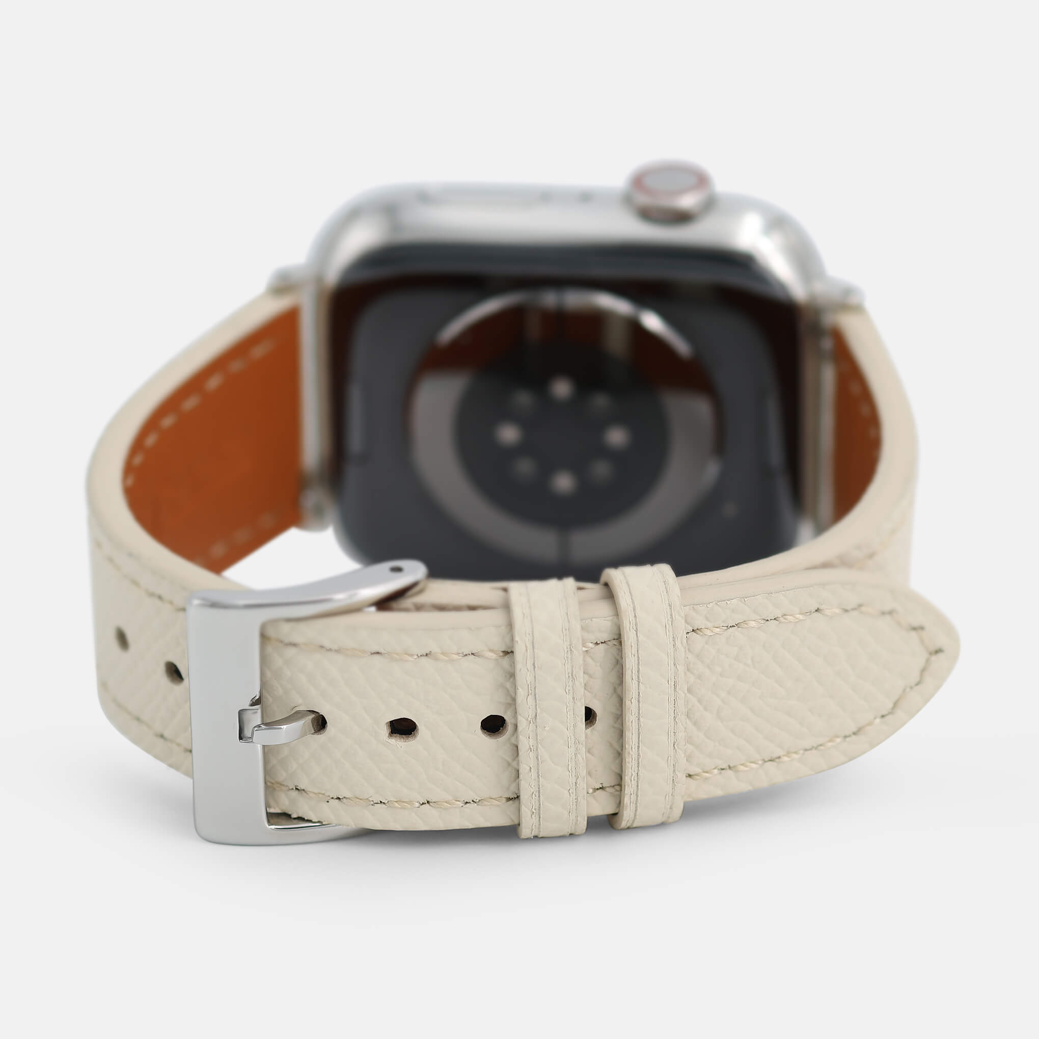 Club White-Silver Straps for Apple Watch