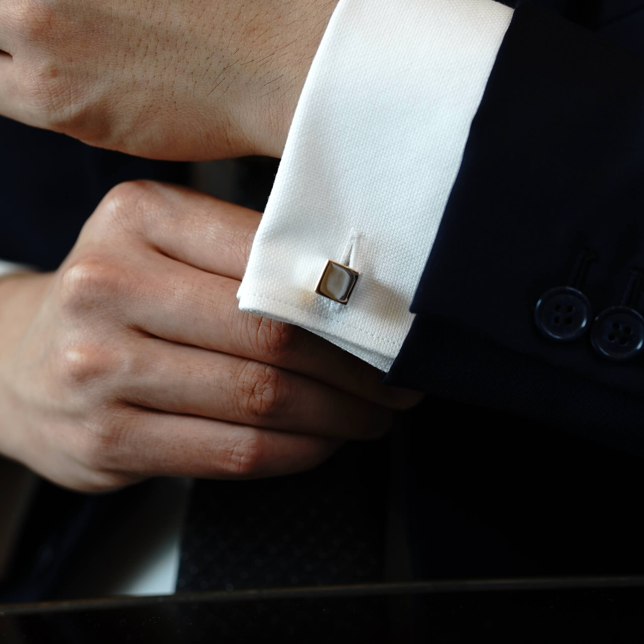 Solid Dice Cufflinks