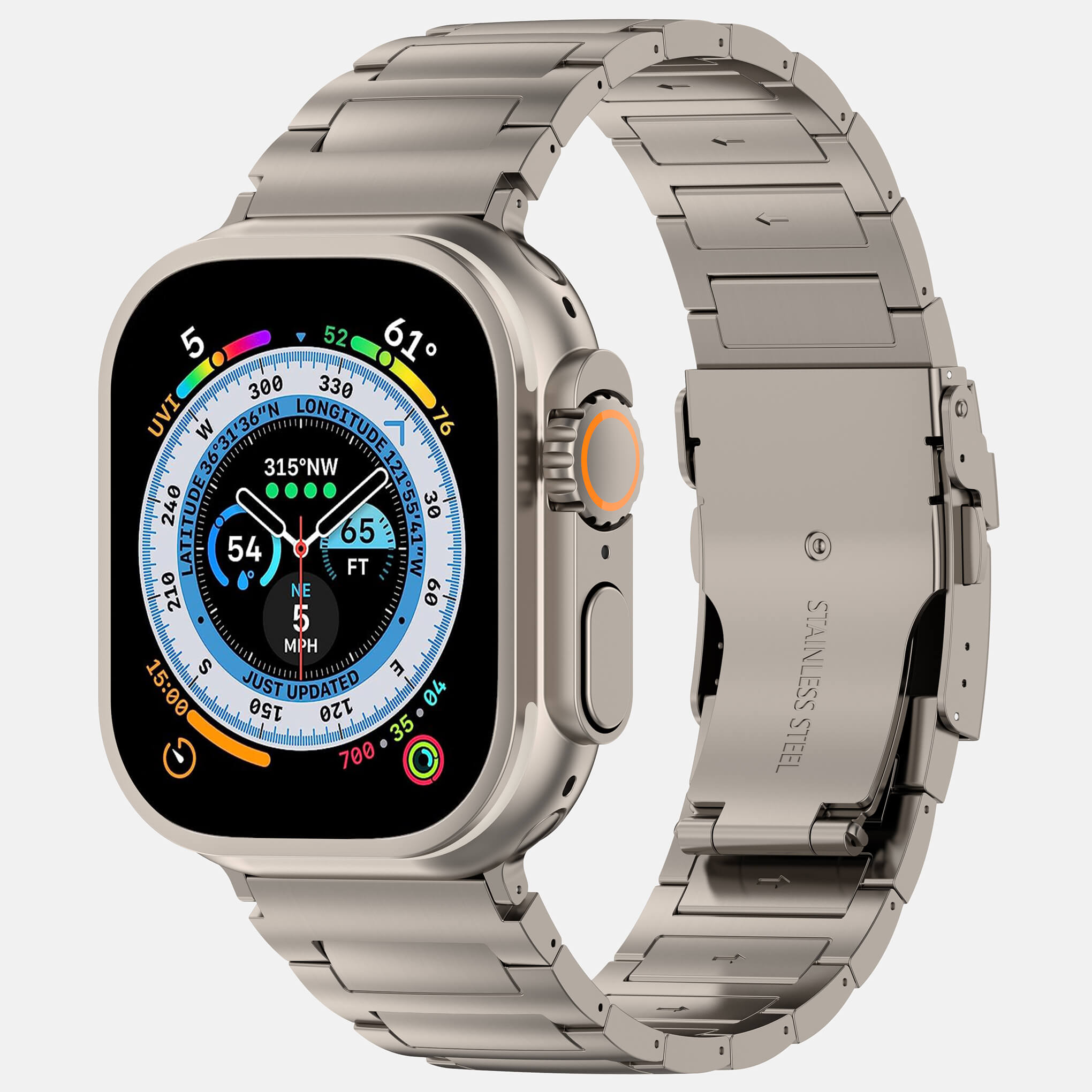 Metal Straps for Apple Watch - Titanium