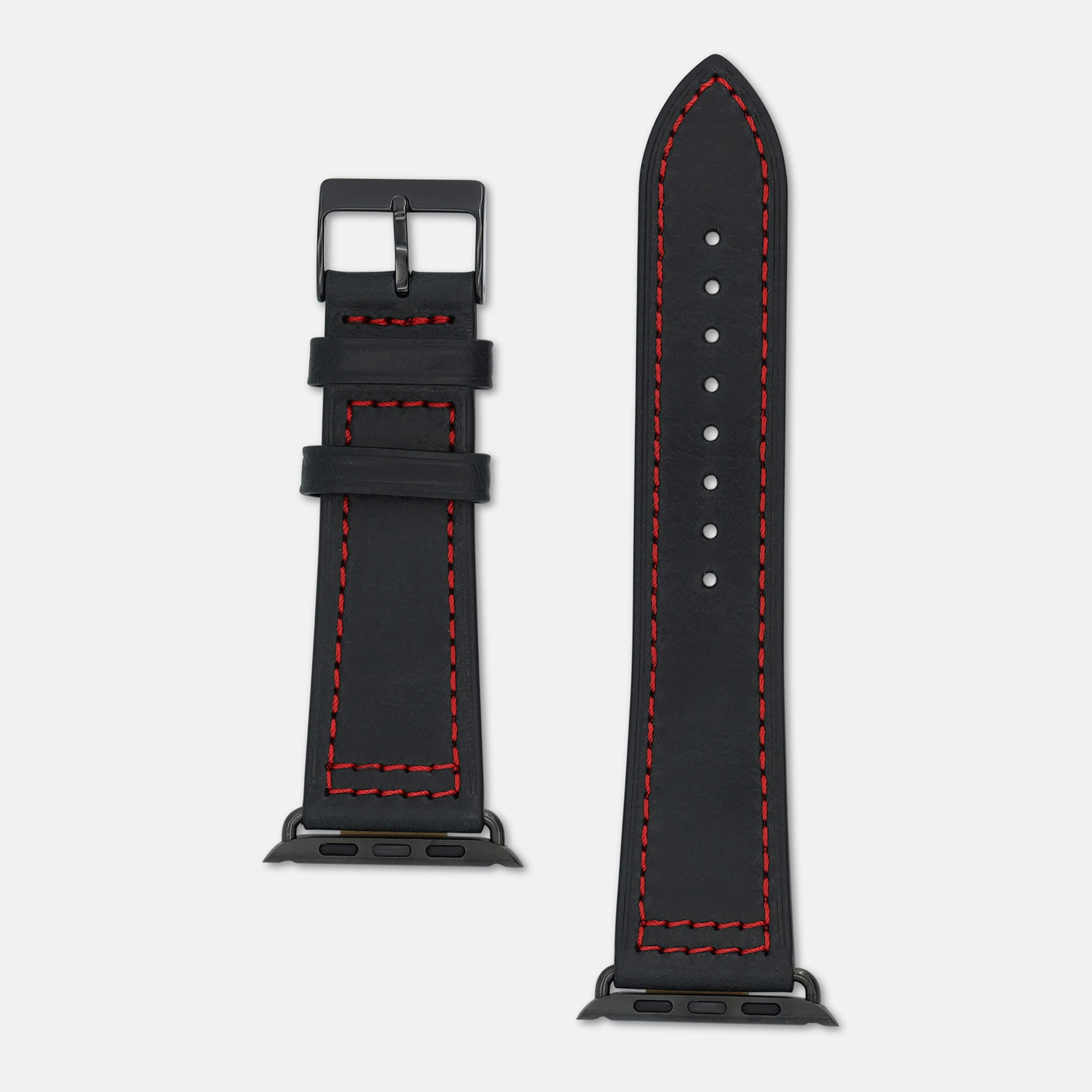 F1 Sports Straps for Apple Watch (Black/Red)