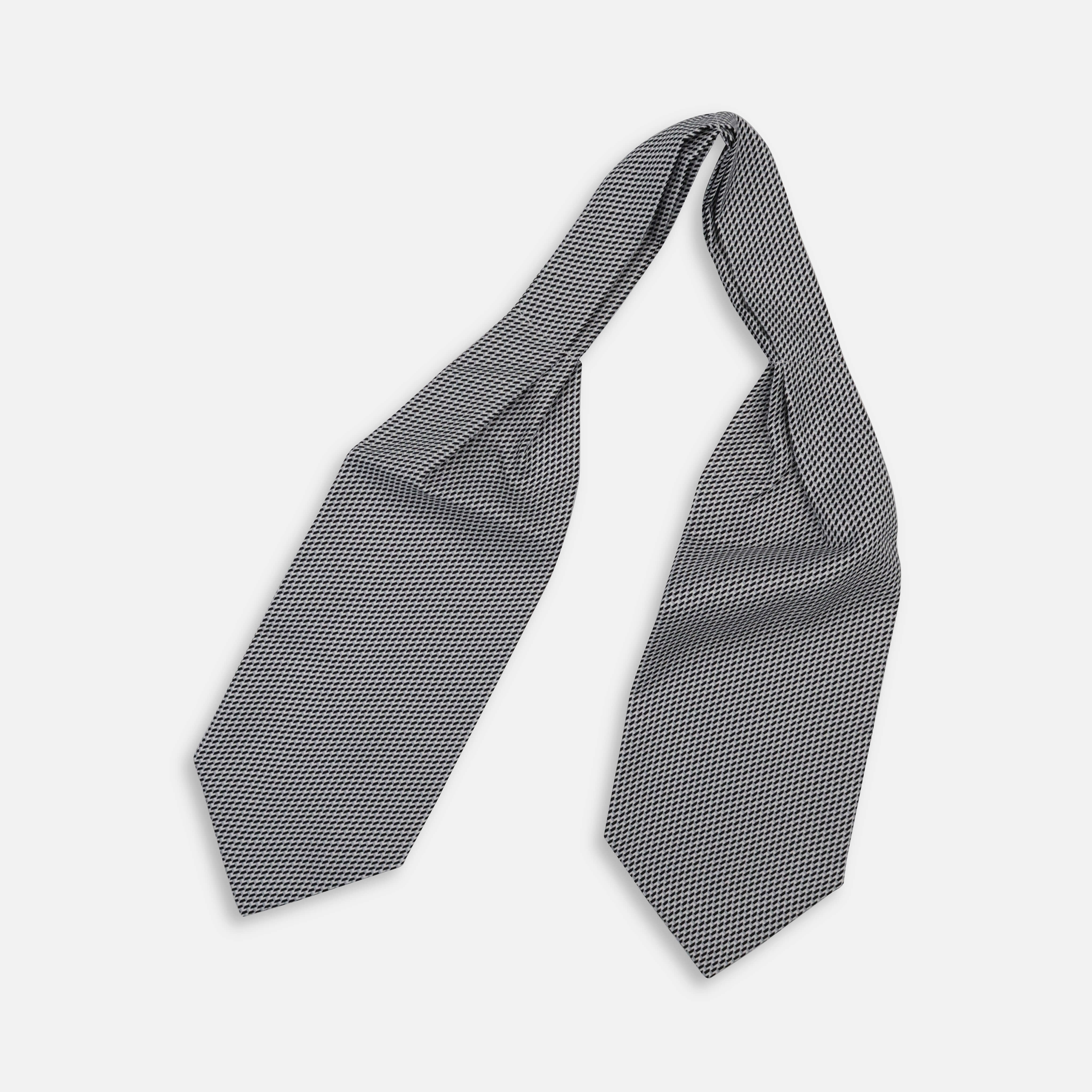DIAGO Men's Ascot in Black/Grey