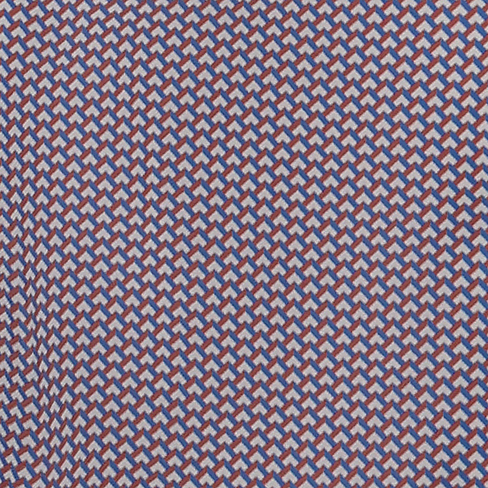 DIAGO Men's Ascot in Red and Blue