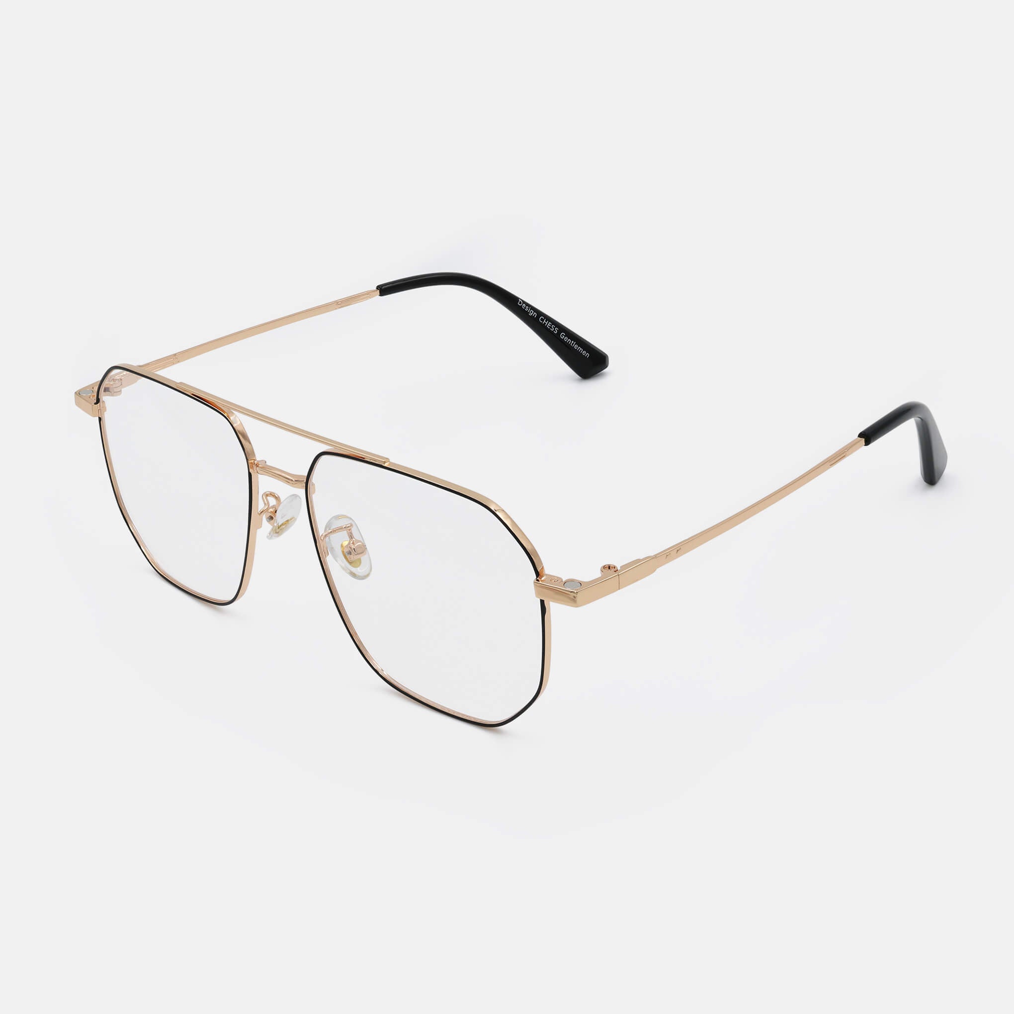 Santorini HYBRID Glasses (Gold-Black)