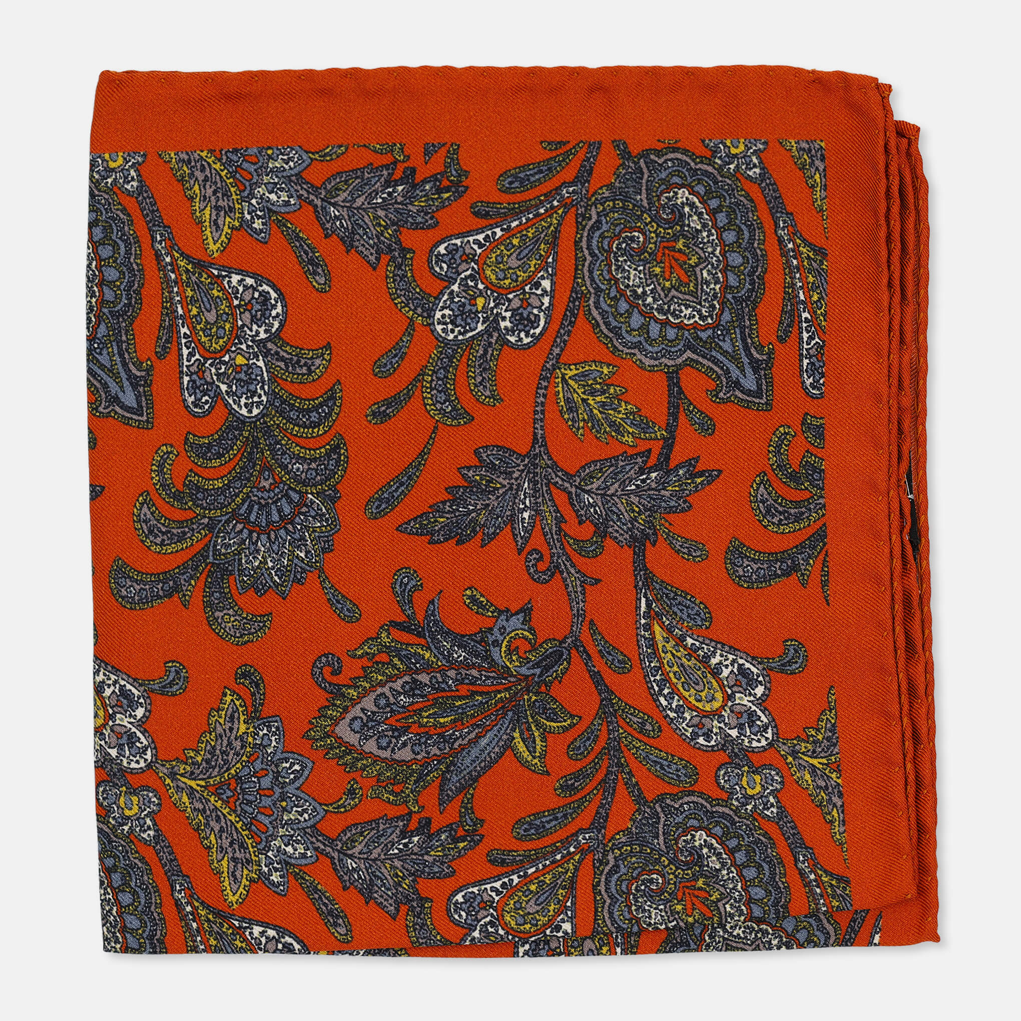 MONKE-ORANGE Pocket Square