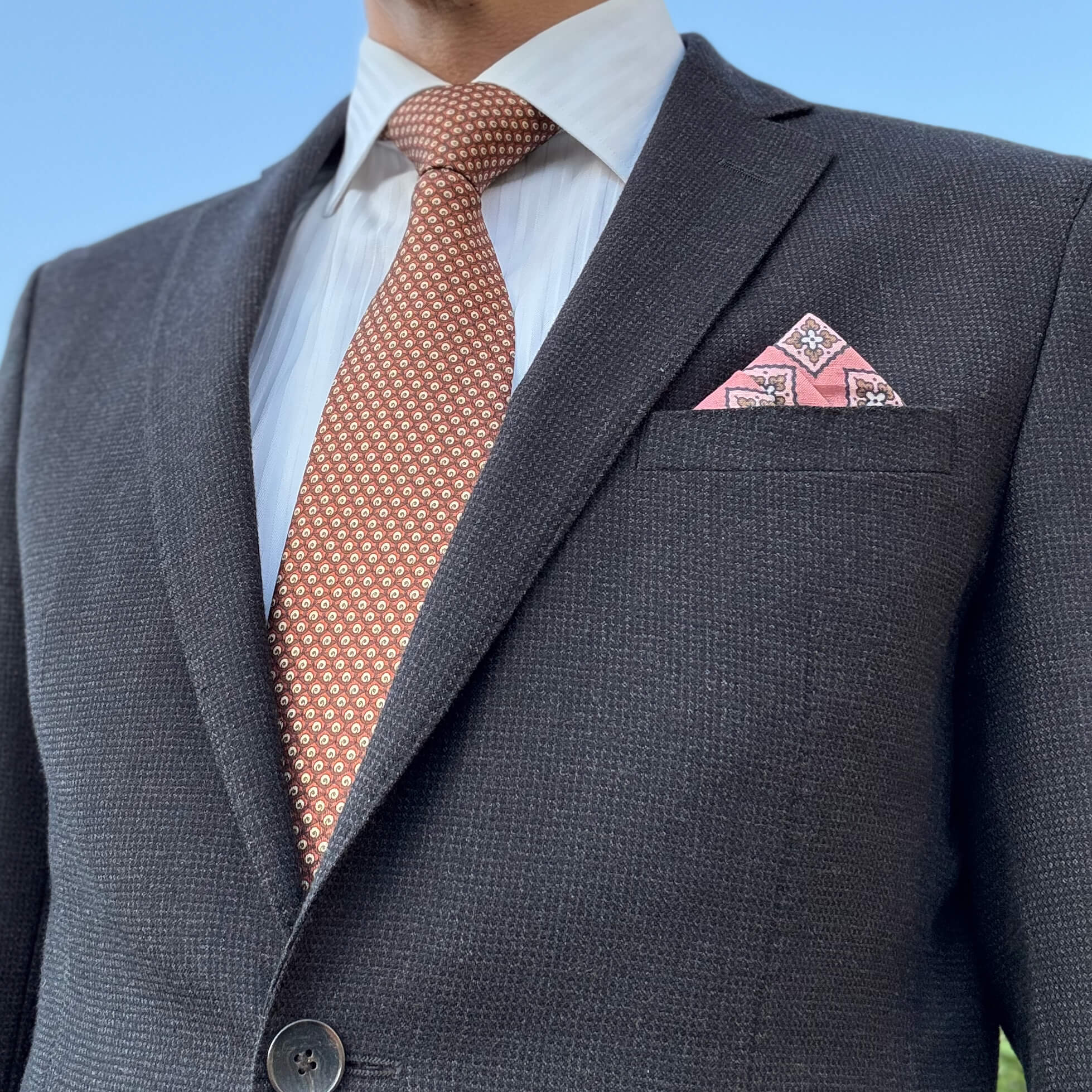 ASIA Pocket Square (Pink)
