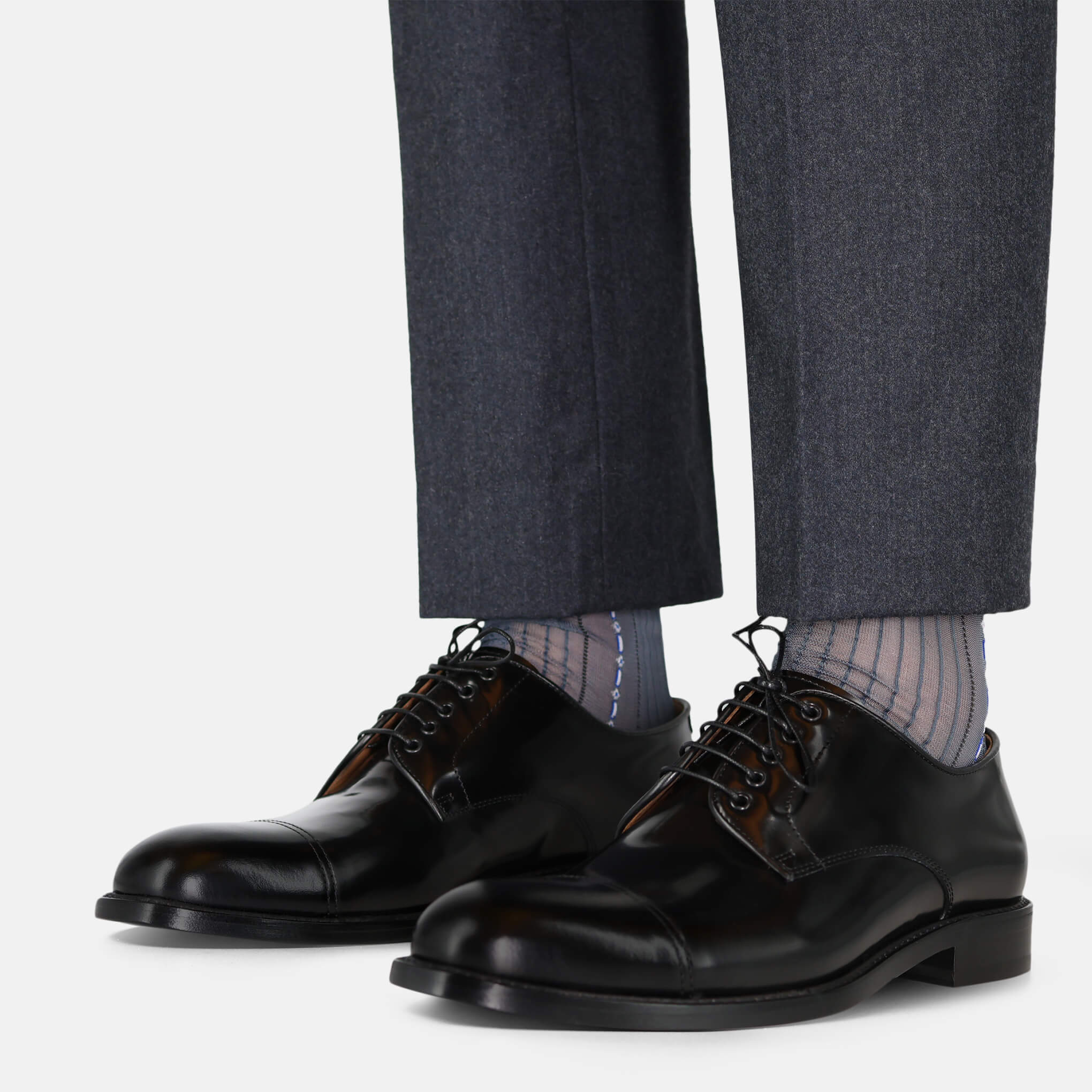 SheerGents Ultra Thin Dress Socks (Light Blue)