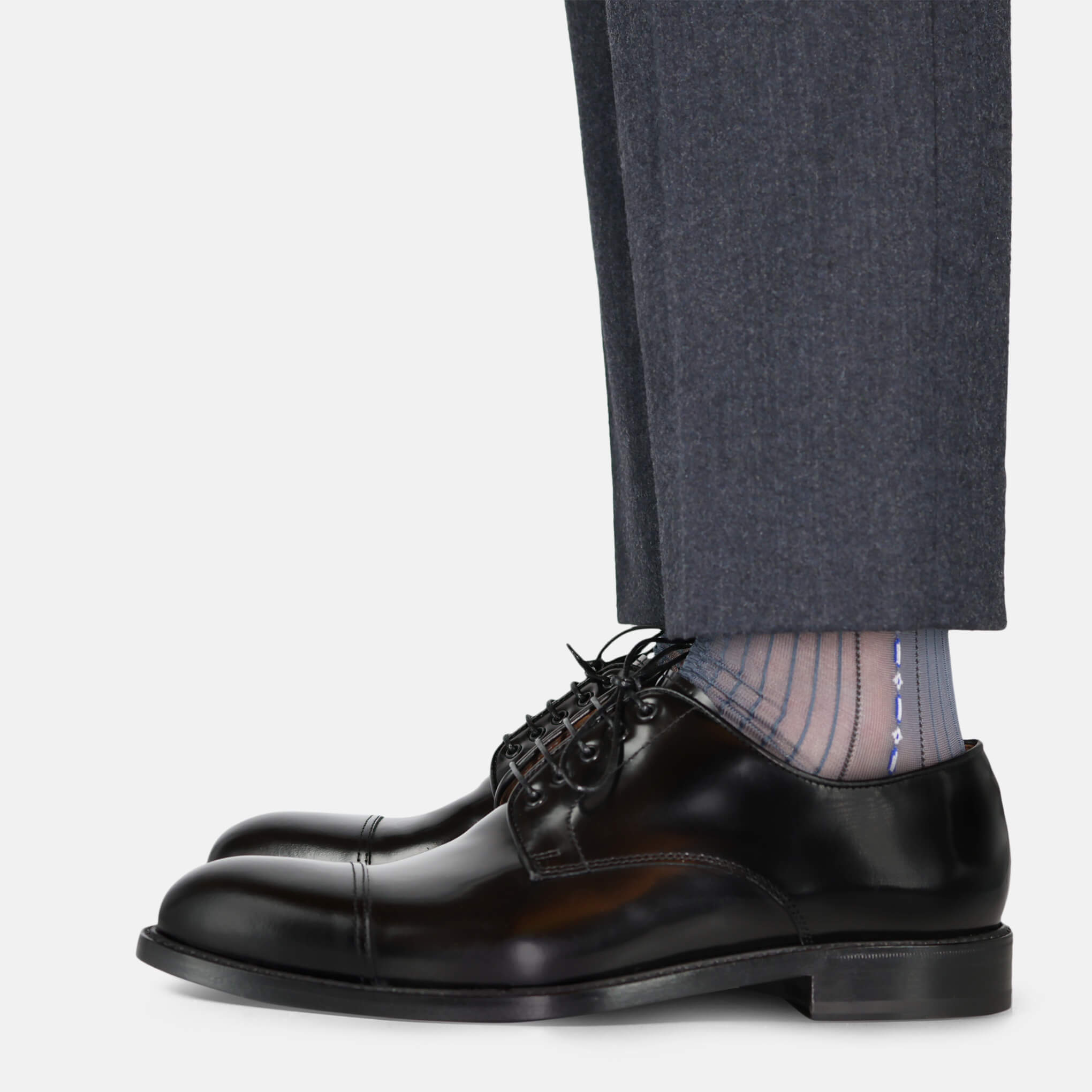 SheerGents Ultra Thin Dress Socks (Light Blue)