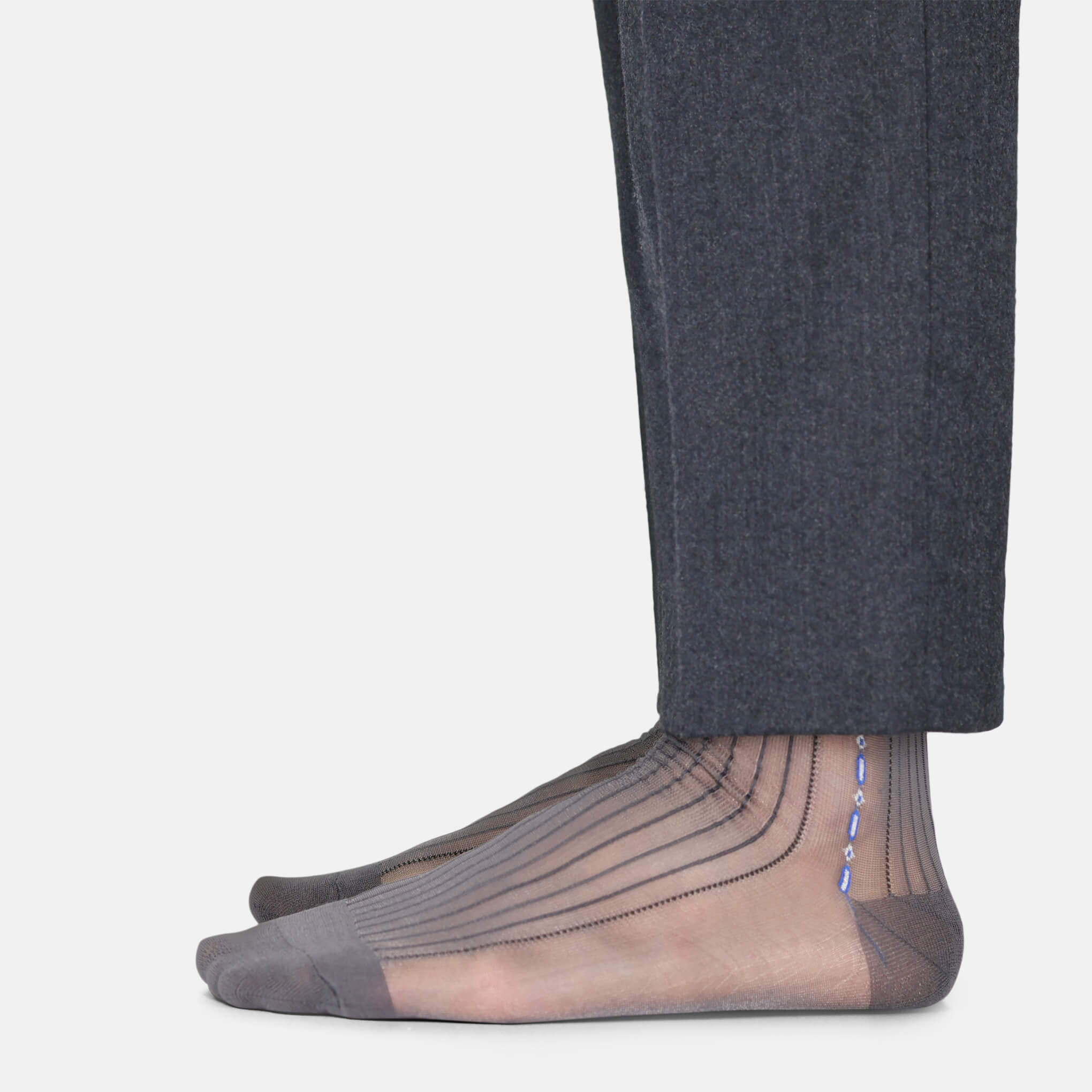 SheerGents Ultra Thin Dress Socks (Grey)