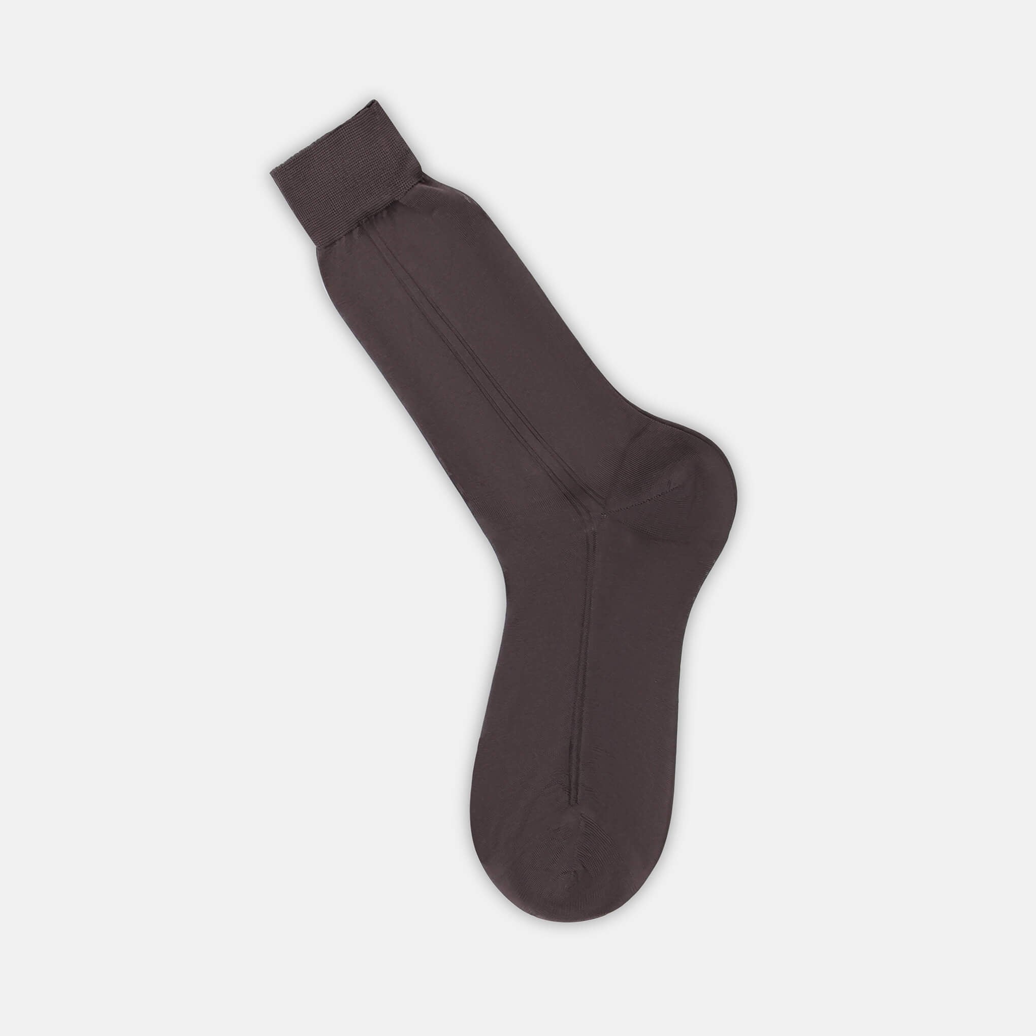 SilkThrough Ultra Thin Socks in Grey