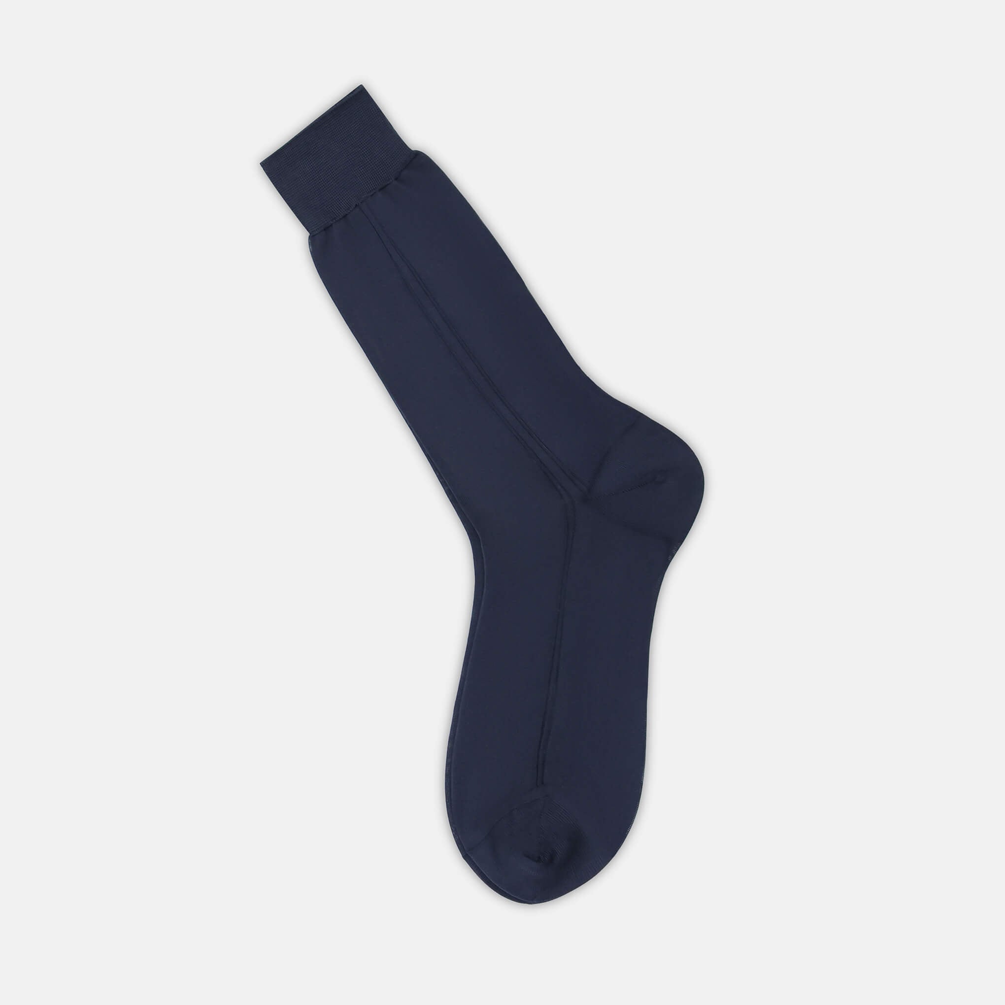 SilkThrough Ultra Thin Socks in Blue