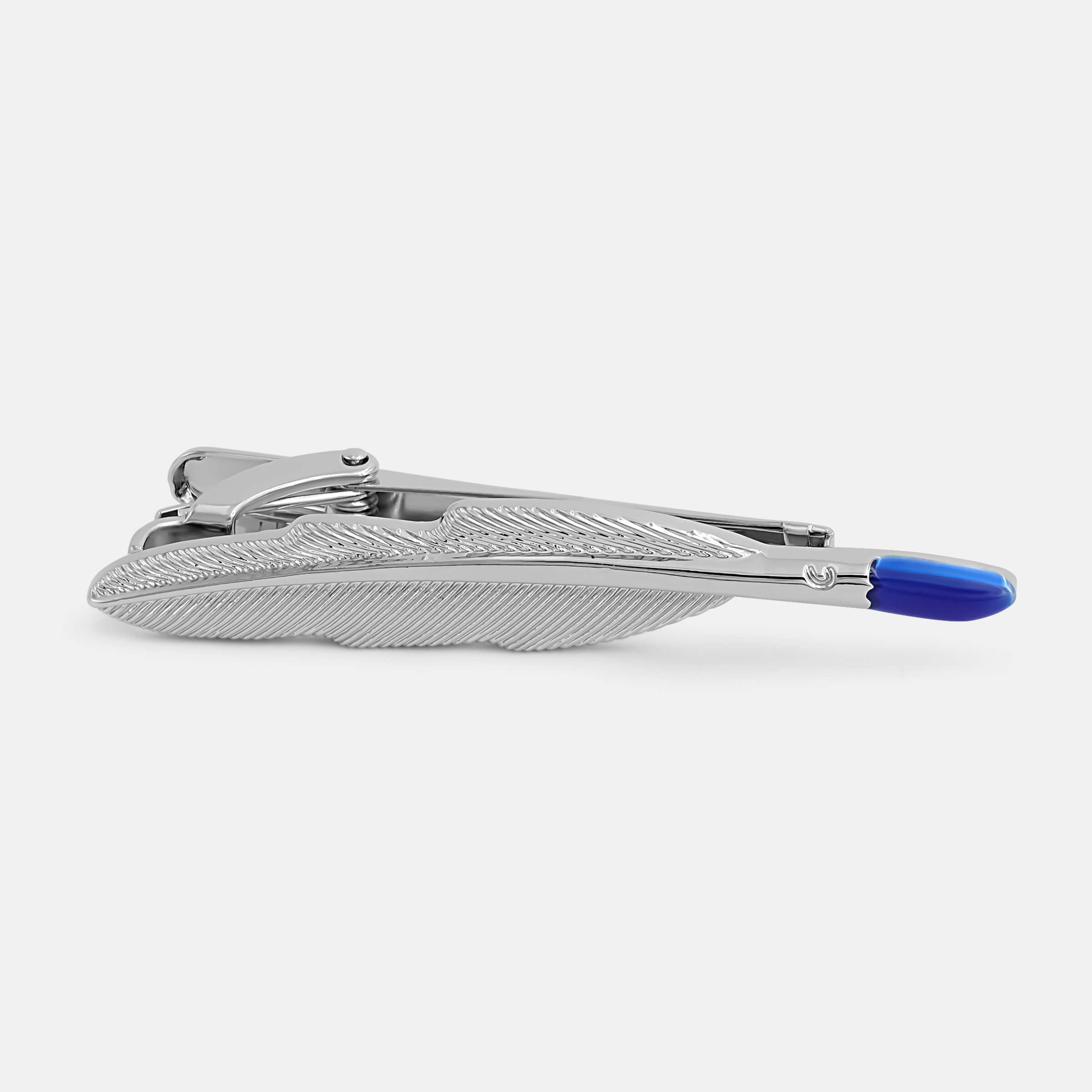 Blue Tip Tie Clip